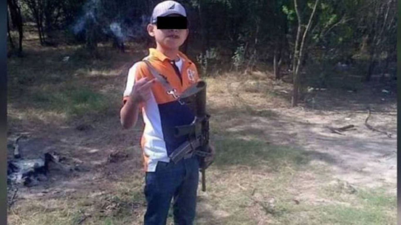 Juanito Pistolas, un sicario adolescente abatido en Tamaulipas (Foto: redes sociales)