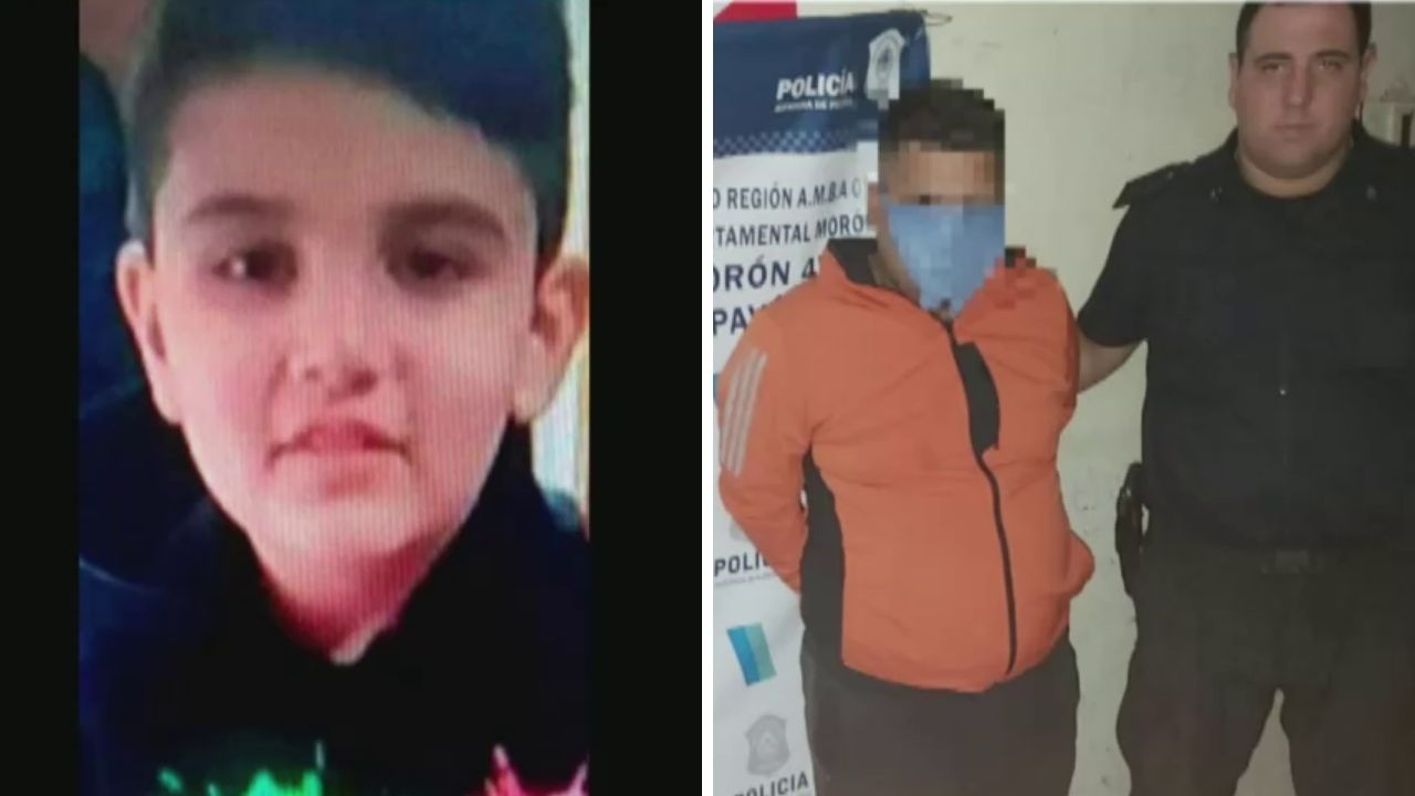 Mateo, el niño que murió atropellado en Morón / Foto captura eltrecetv