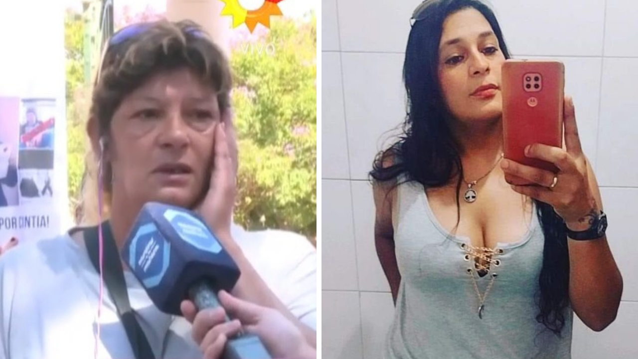 Conmovida, la madre de la víctima de femicidio de San Andrés de Giles pide justicia: "Le dio 33 puñaladas delante de mí"