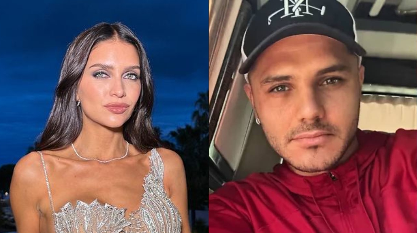 Zaira Nara volvió loco a Mauro Icardi al posar mojada en una lujosa piscina  | TN