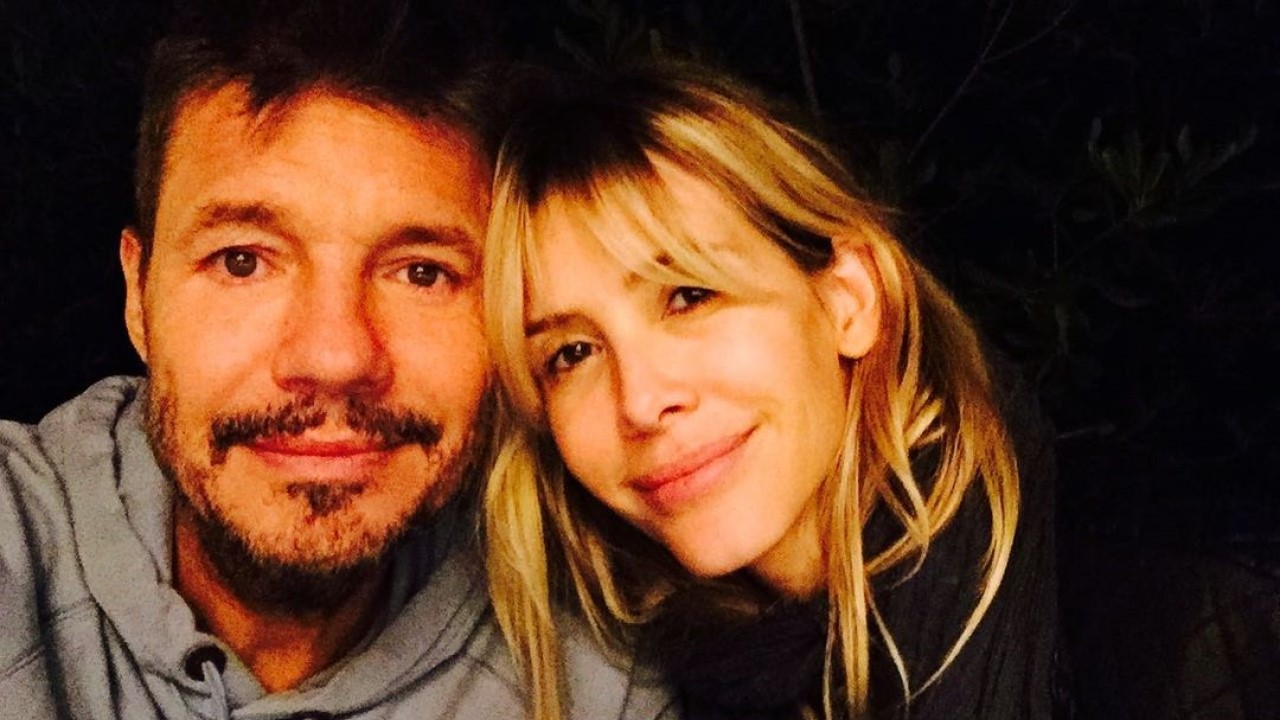 Marcelo Tinelli y Guillermina Valdés. Foto: Instagram