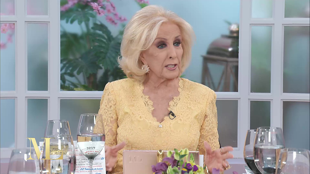 Mirtha Legrand sobre China