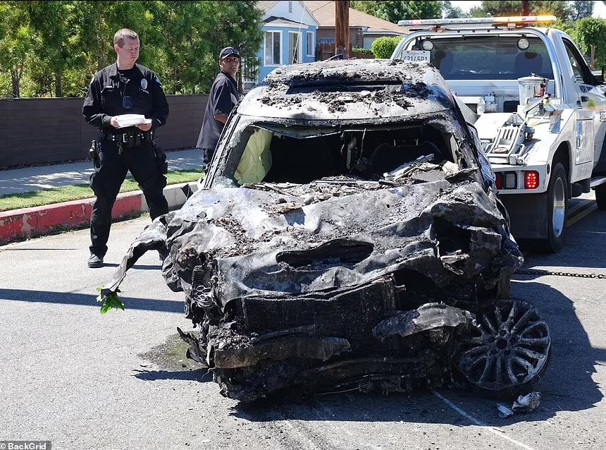 accidente automovilistico lapd