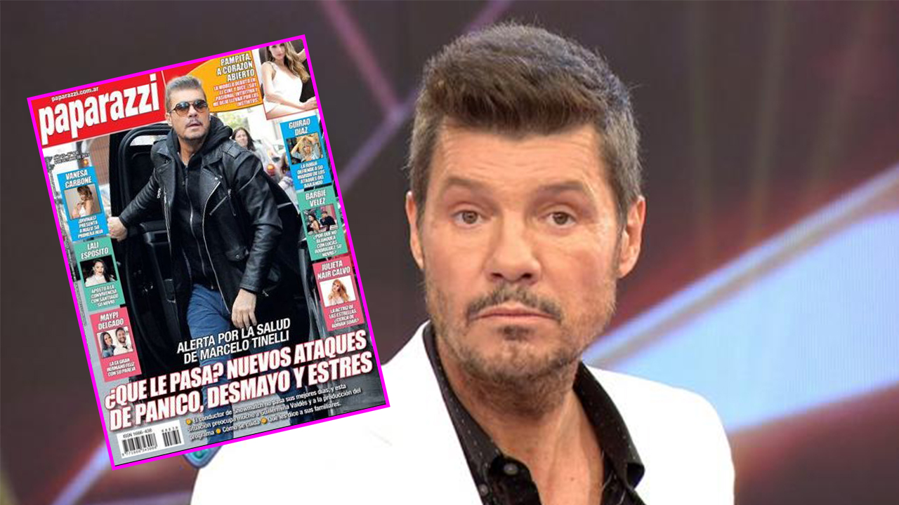 El enojo de Marcelo Tinelli con una revista que habló acerca de su supuesto estado de salud