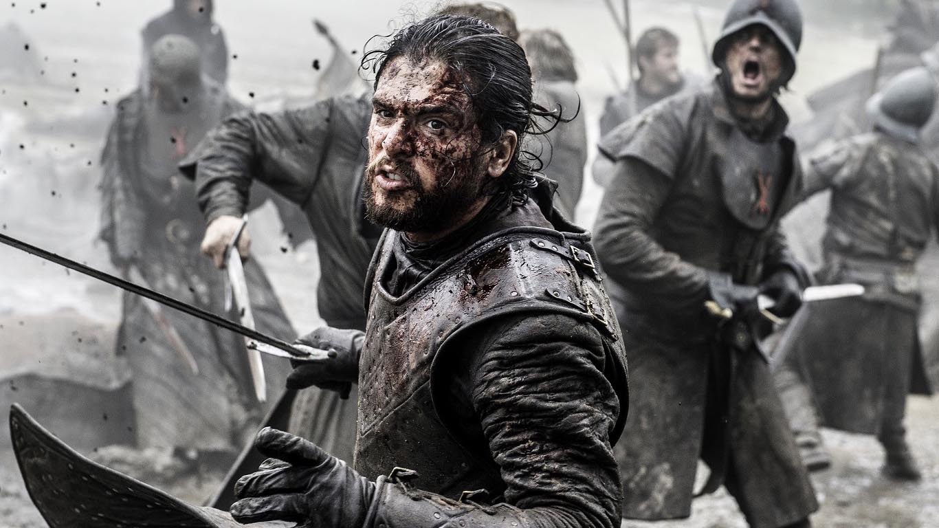 Kit Harington saltó a la fama con su papel de Jon Snow en "Games of Thrones" (Fuente: AP).