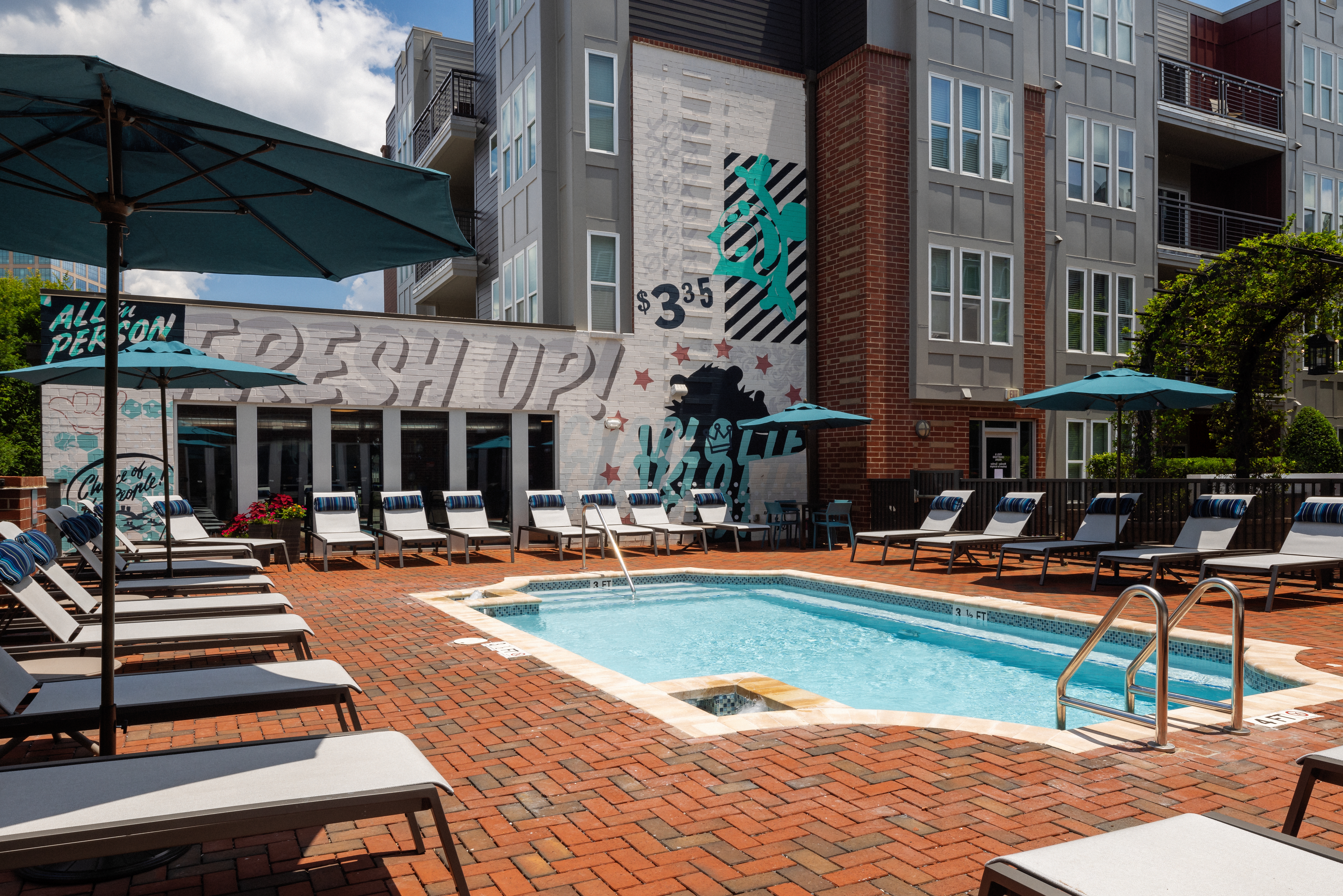 Pool at Ava South End (2 of 3)