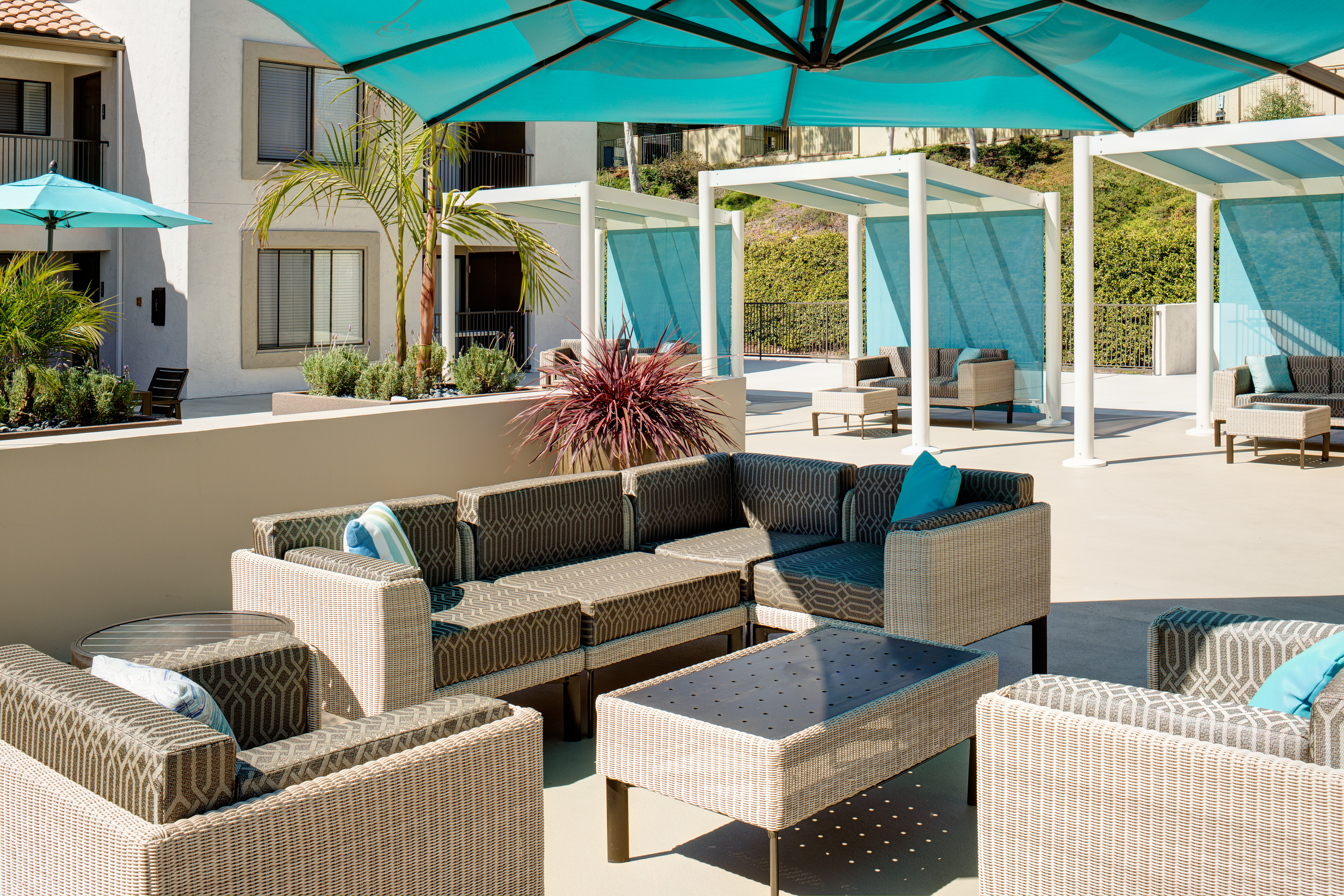 Roof deck at Avalon La Jolla Colony