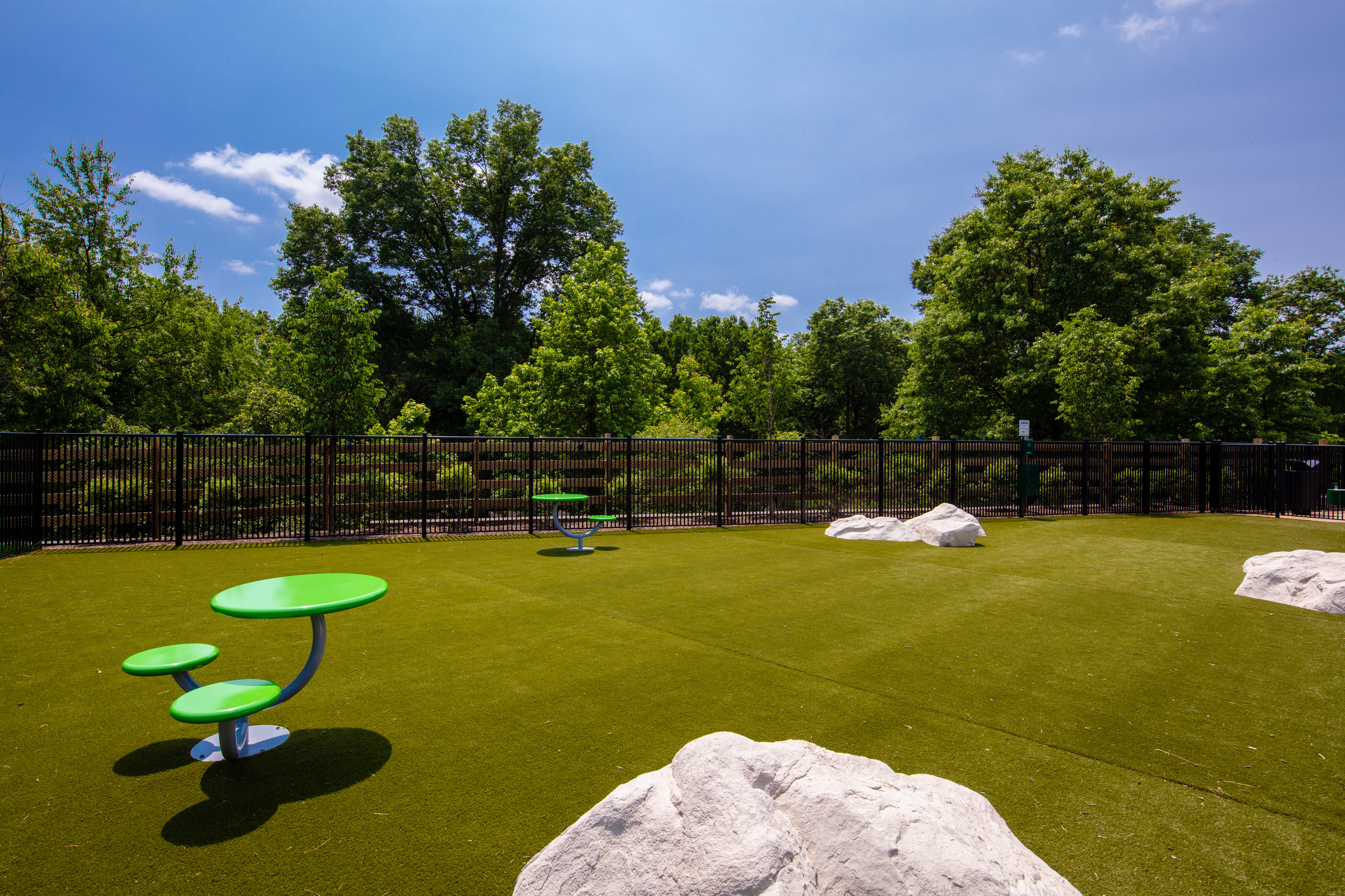 Dog park at Avalon