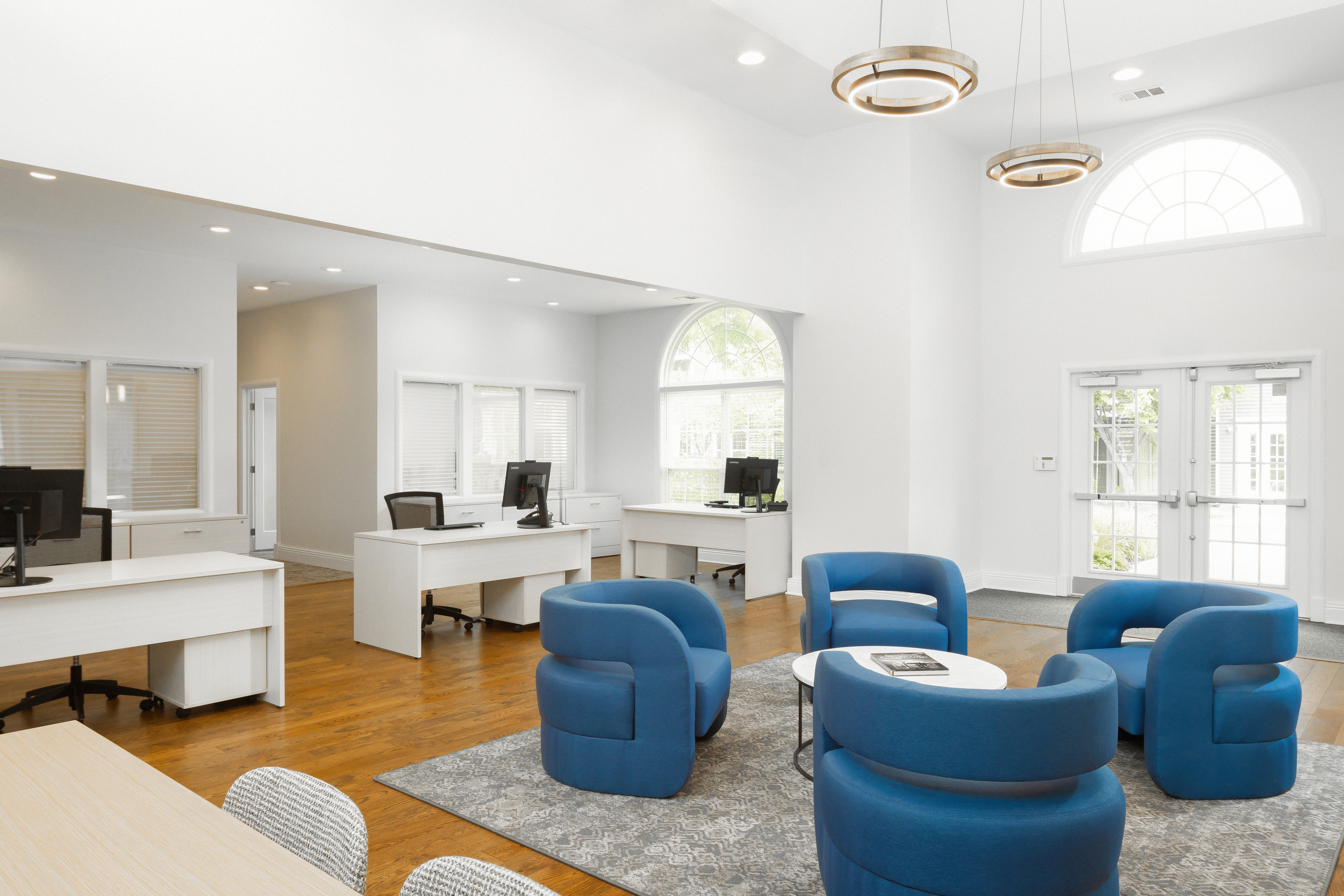 Work space at Eaves