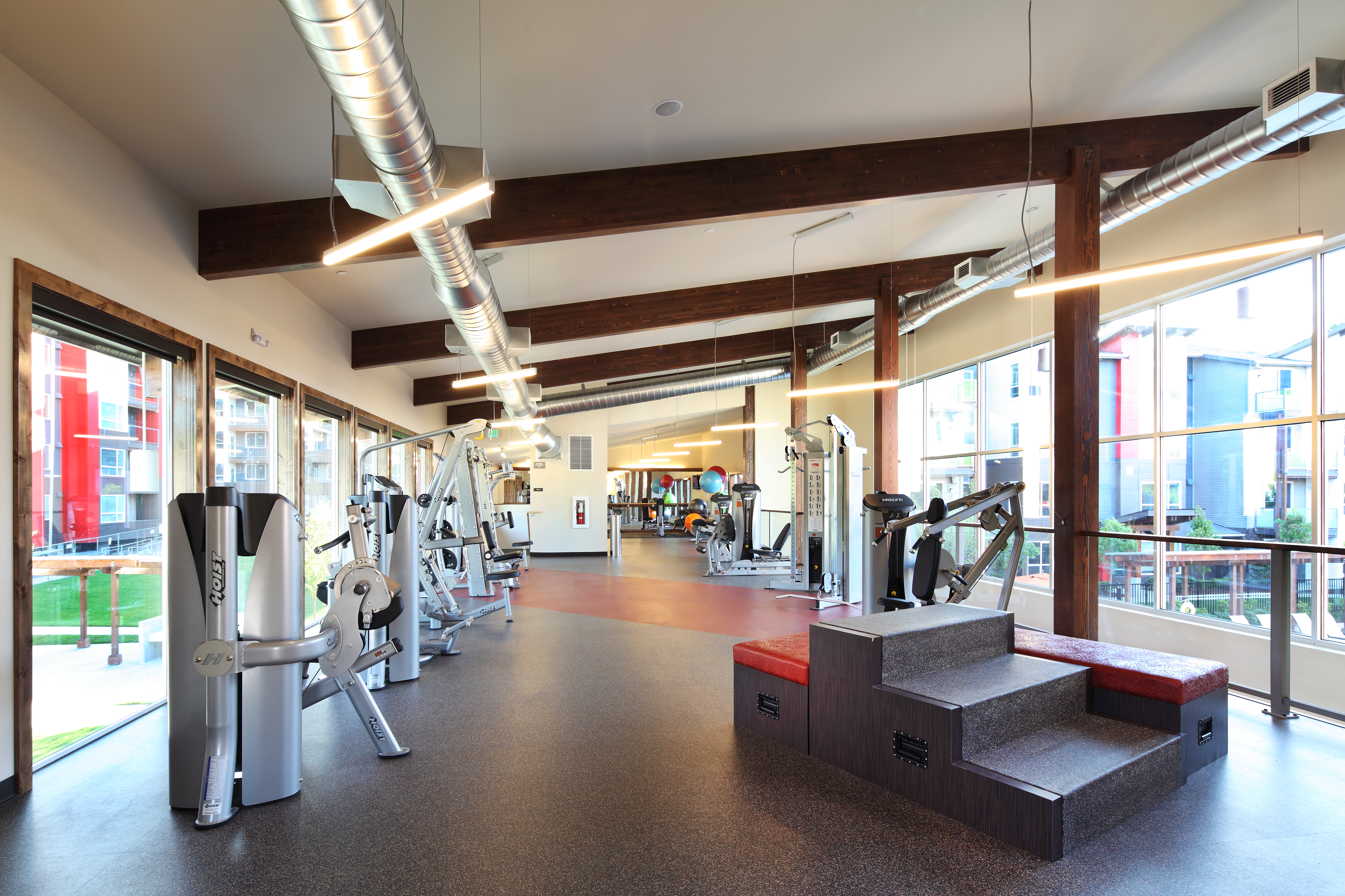 Gym at Avalon Alderwood (4 of 5)