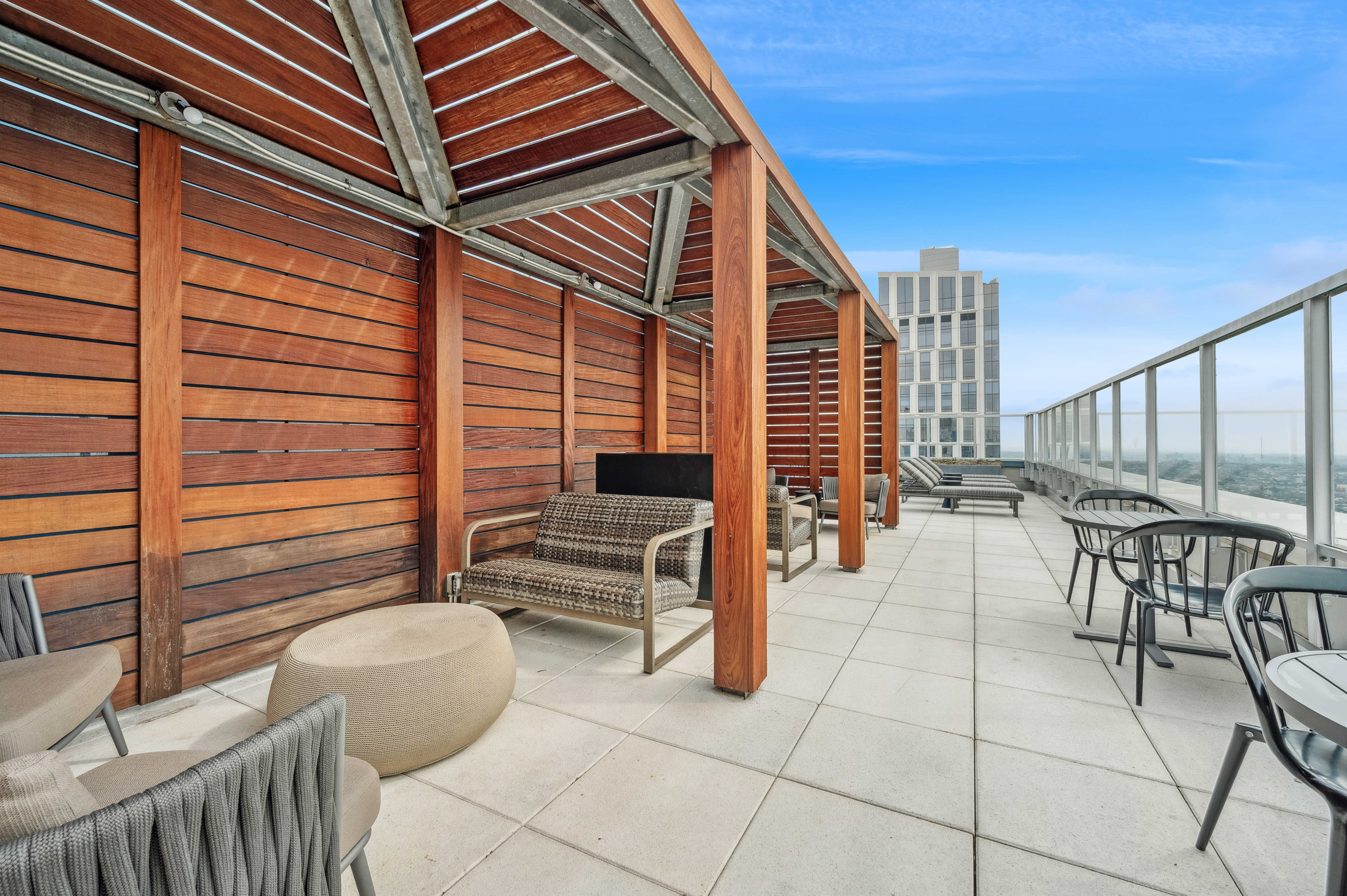 Roof deck at Ava Dobro