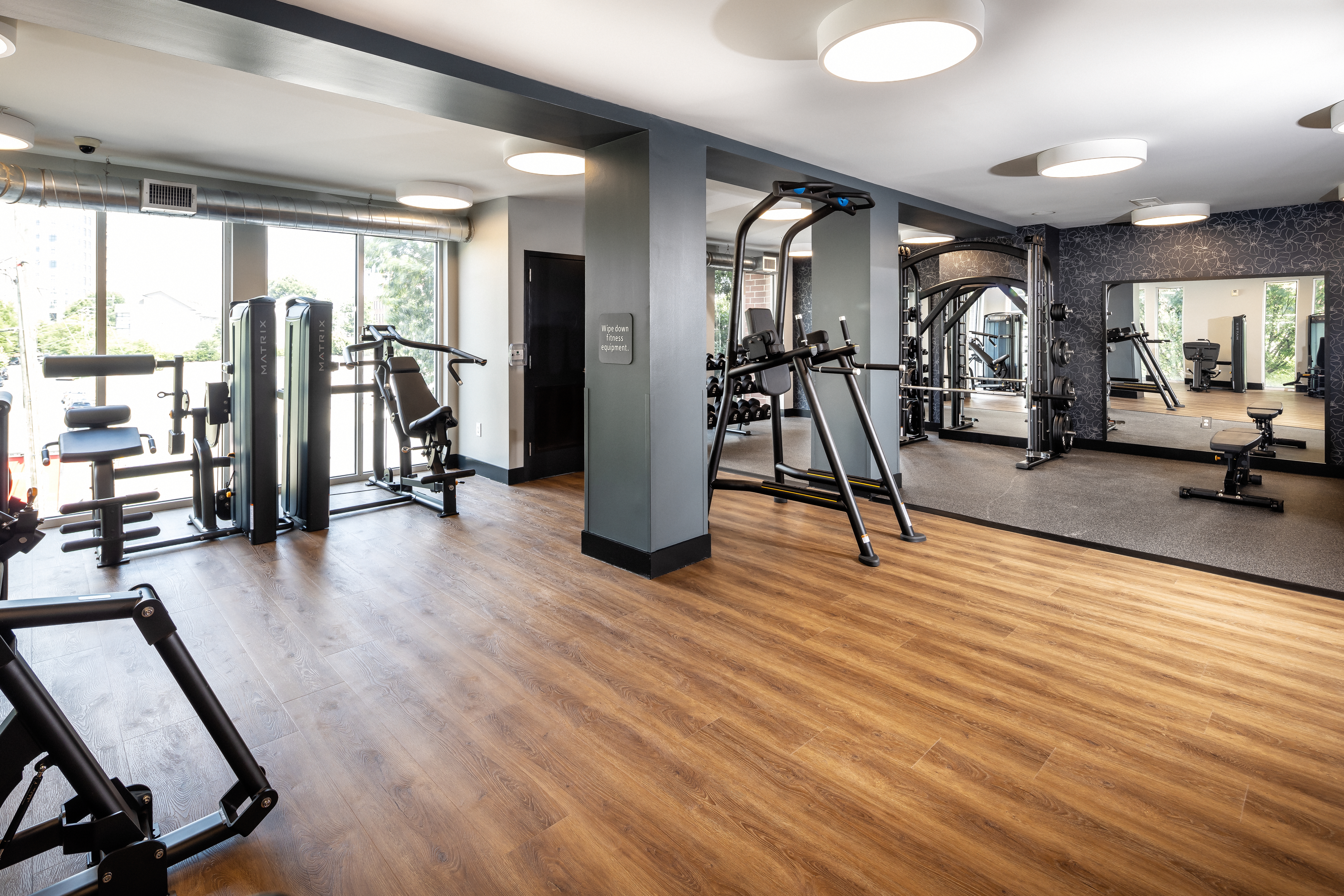 Gym at Ava South End (4 of 4)