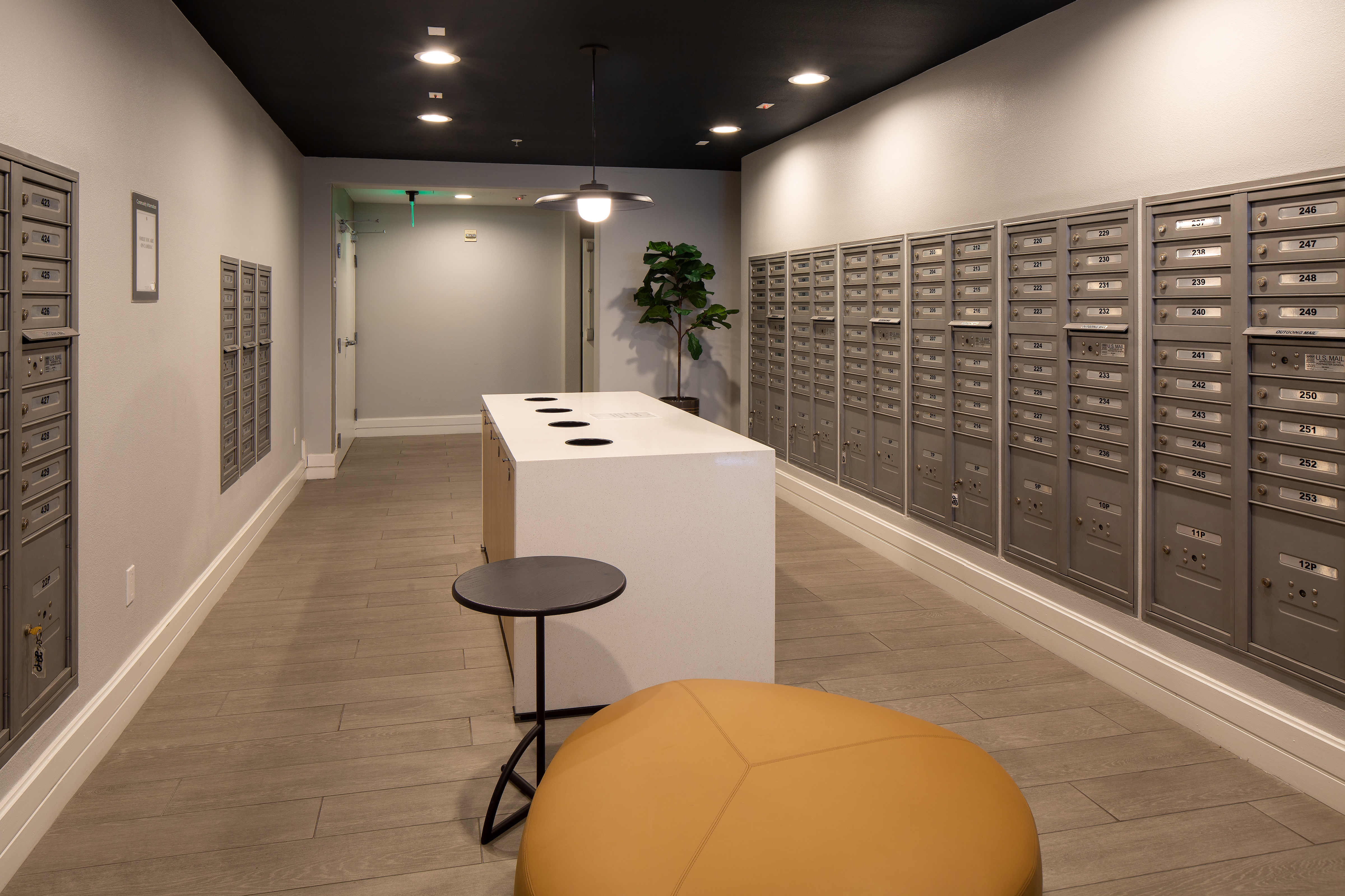 Mailroom at Avalon Warner Place