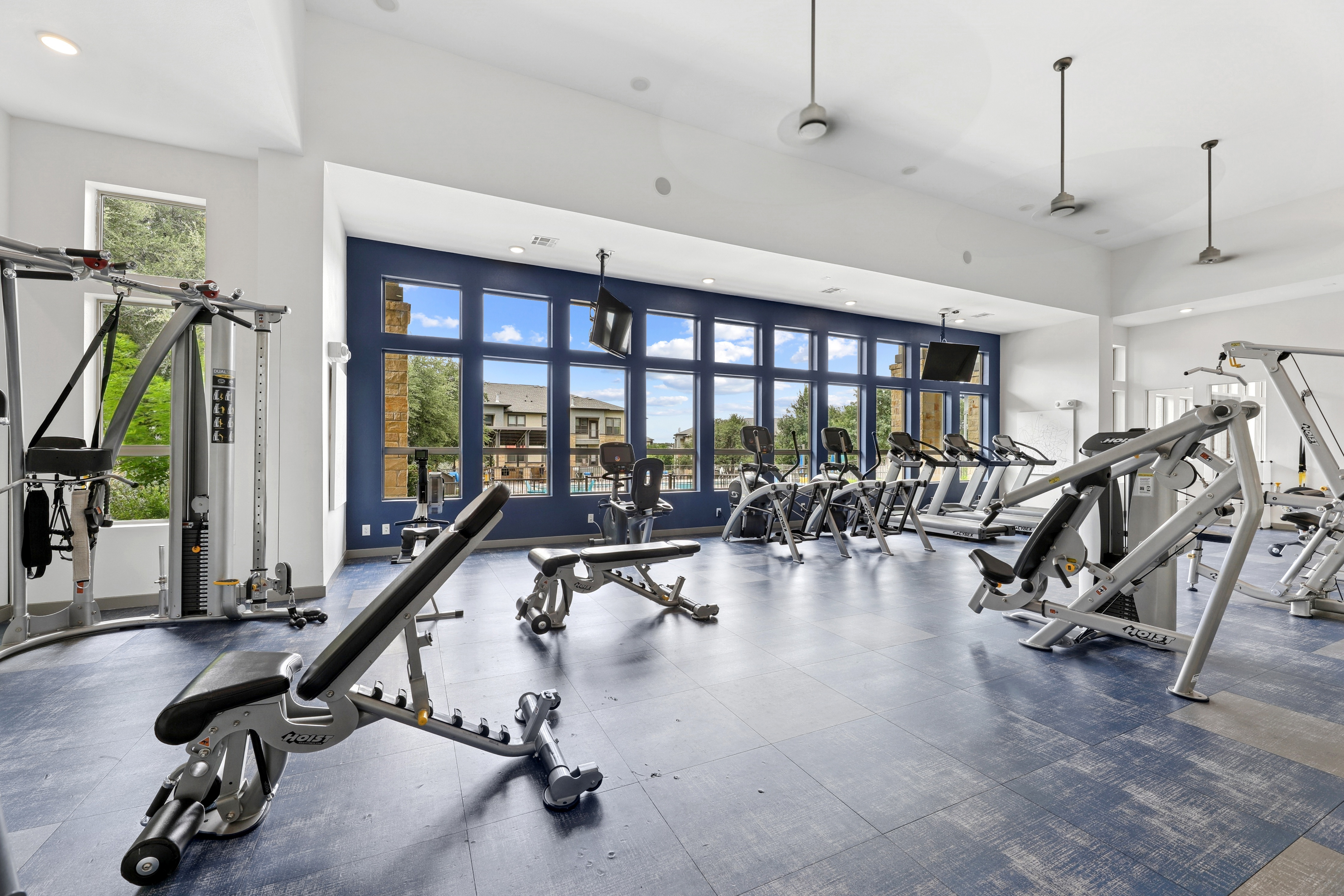 Gym at Avalon Wolf Ranch (1 of 3)