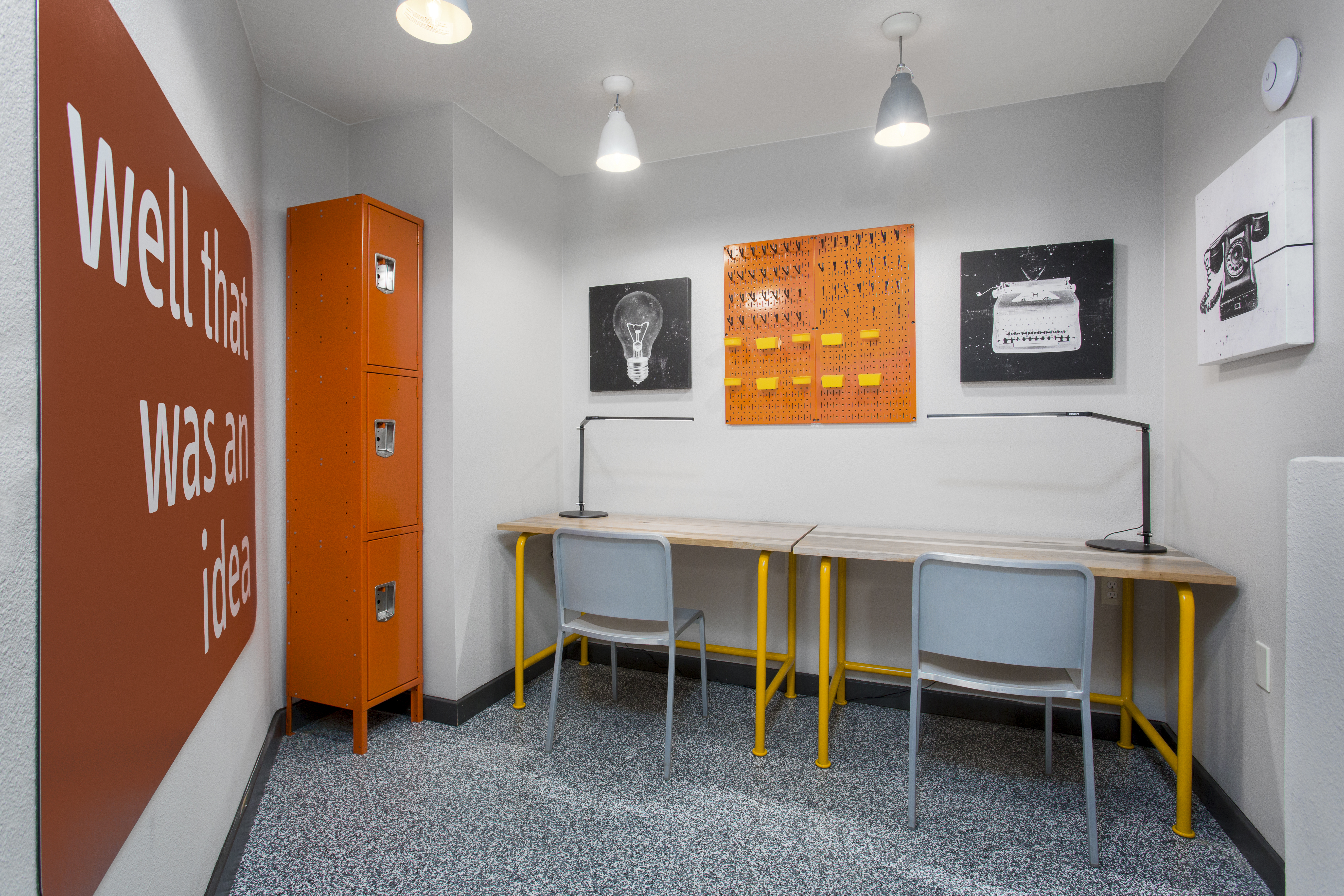 Work space at Ava