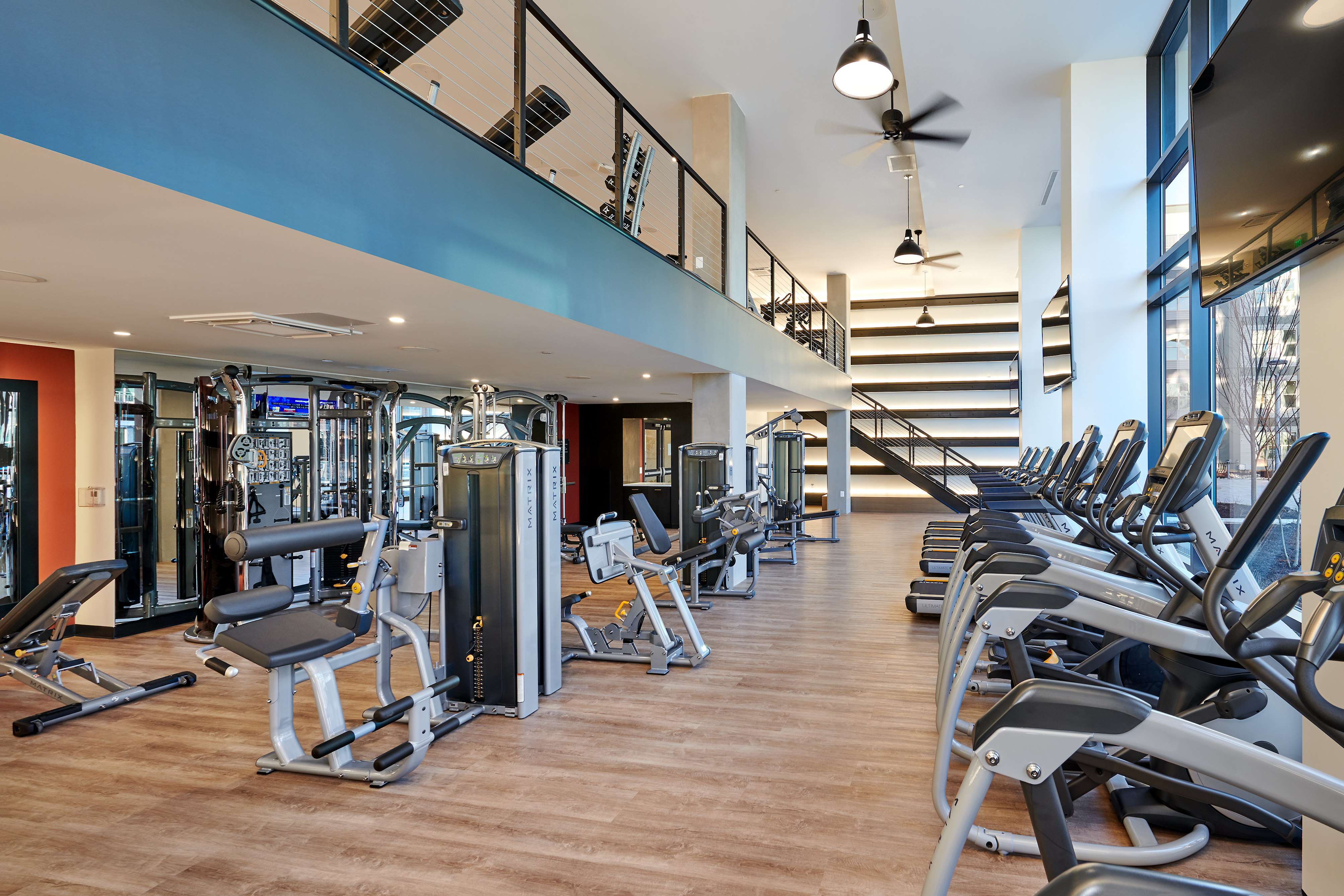 Gym at Avalon Foundry Row (1 of 3)