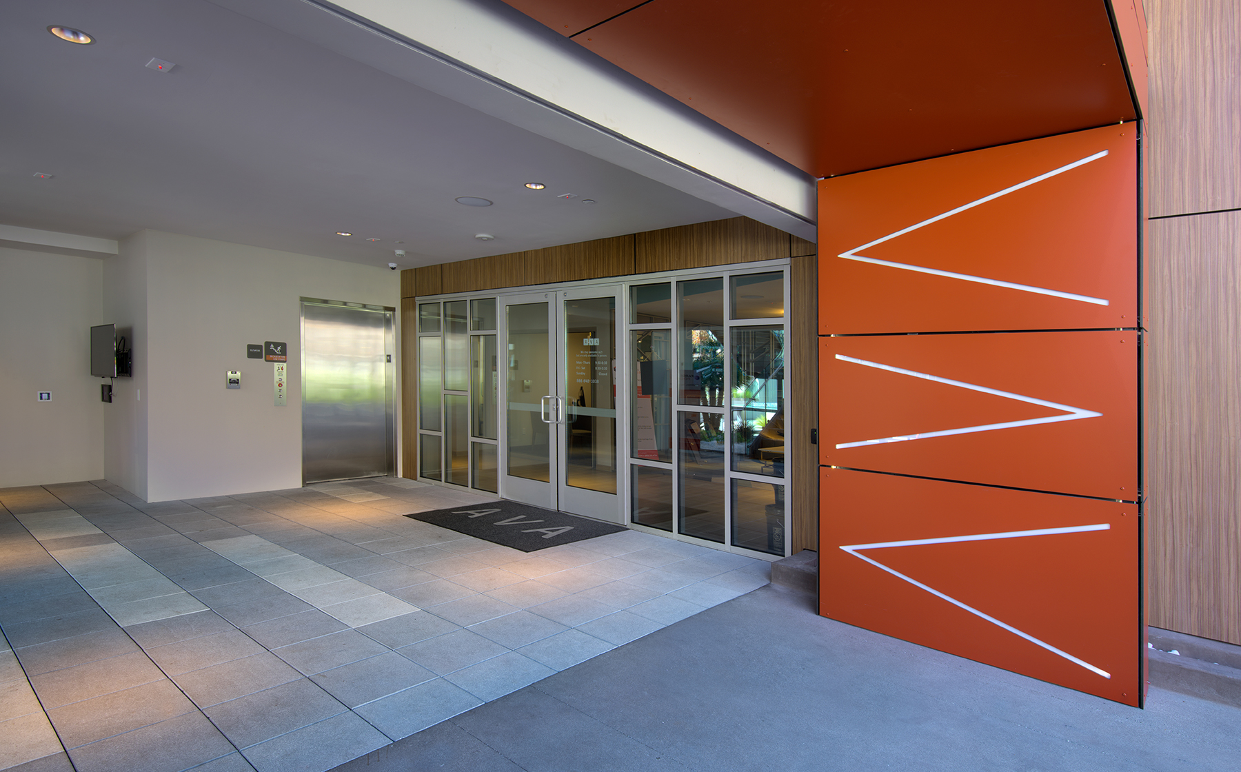 Lobby at Ava (2 of 2)