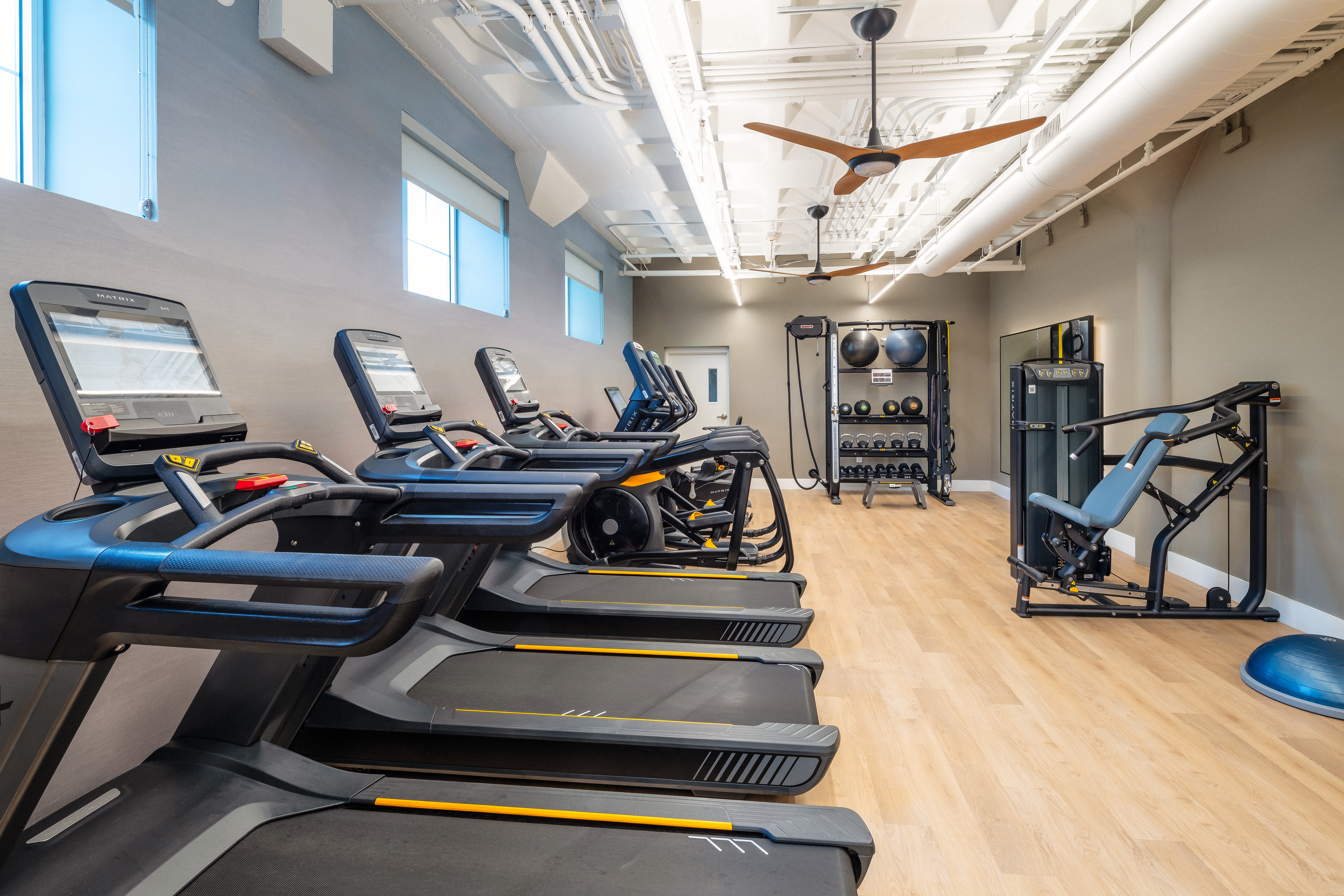 Gym at Avalon At Lexington Hills (2 of 3)