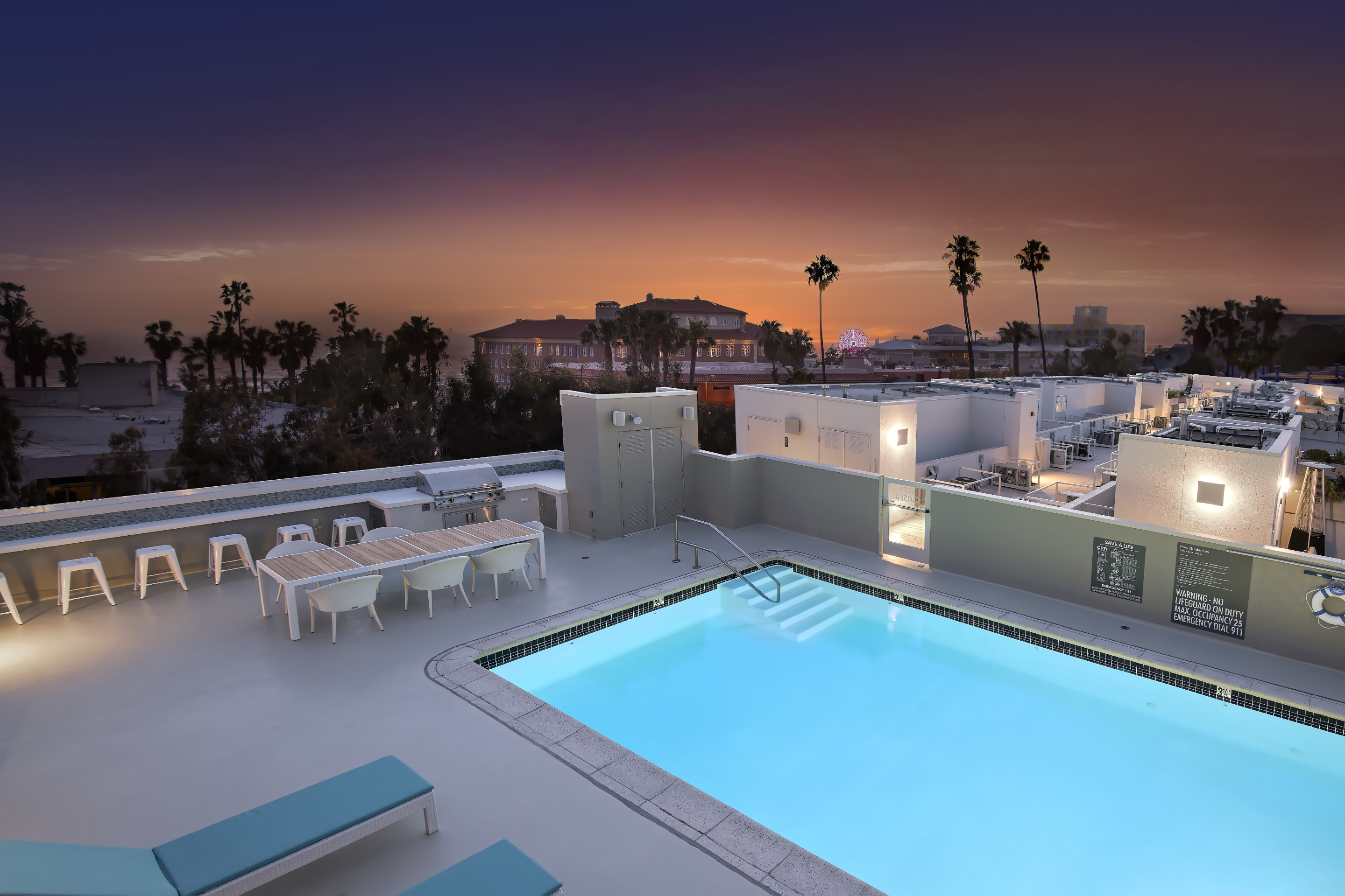 Roof deck at Avalon Santa Monica On Main (2 of 2)