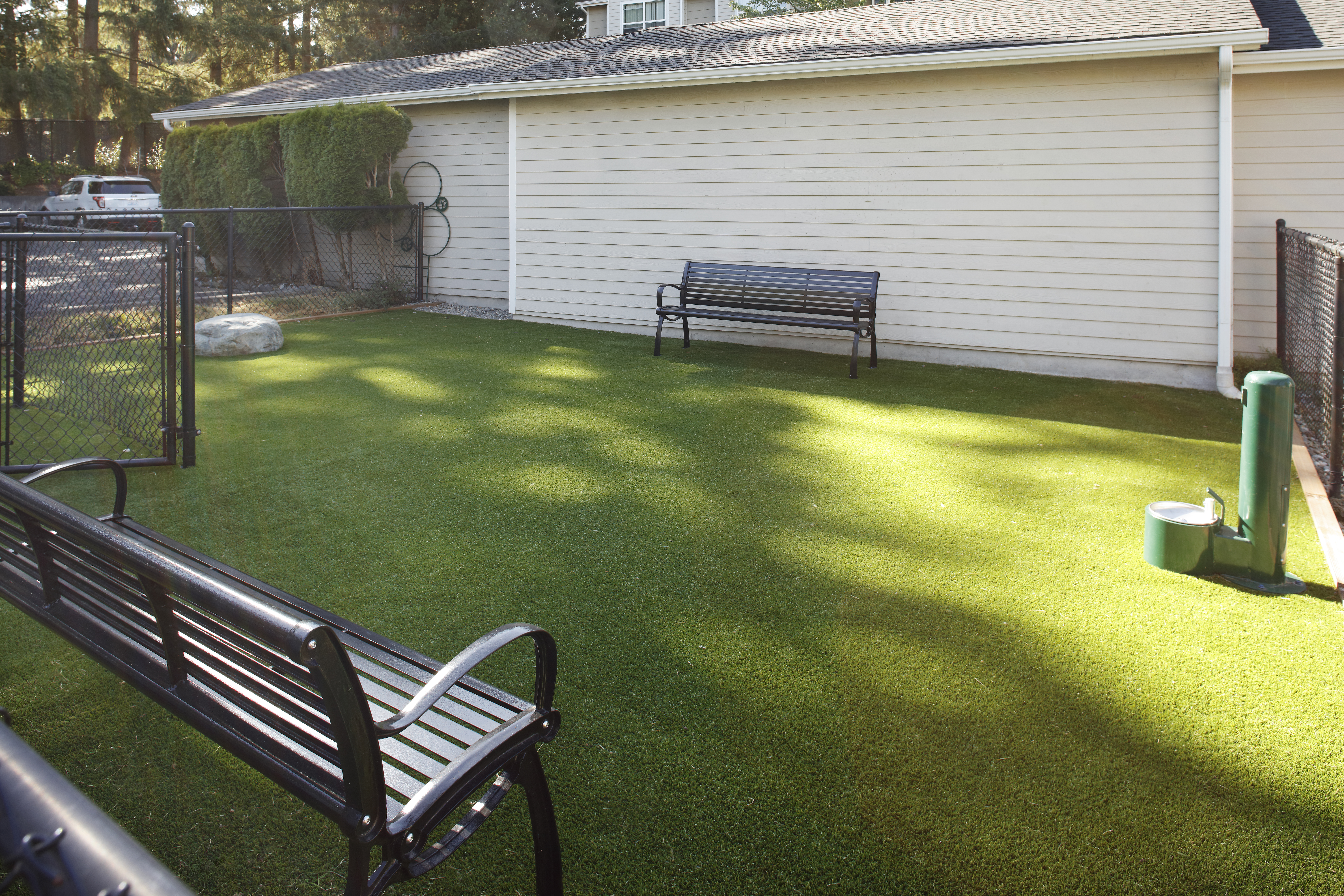 Dog park at Eaves Rockmeadow