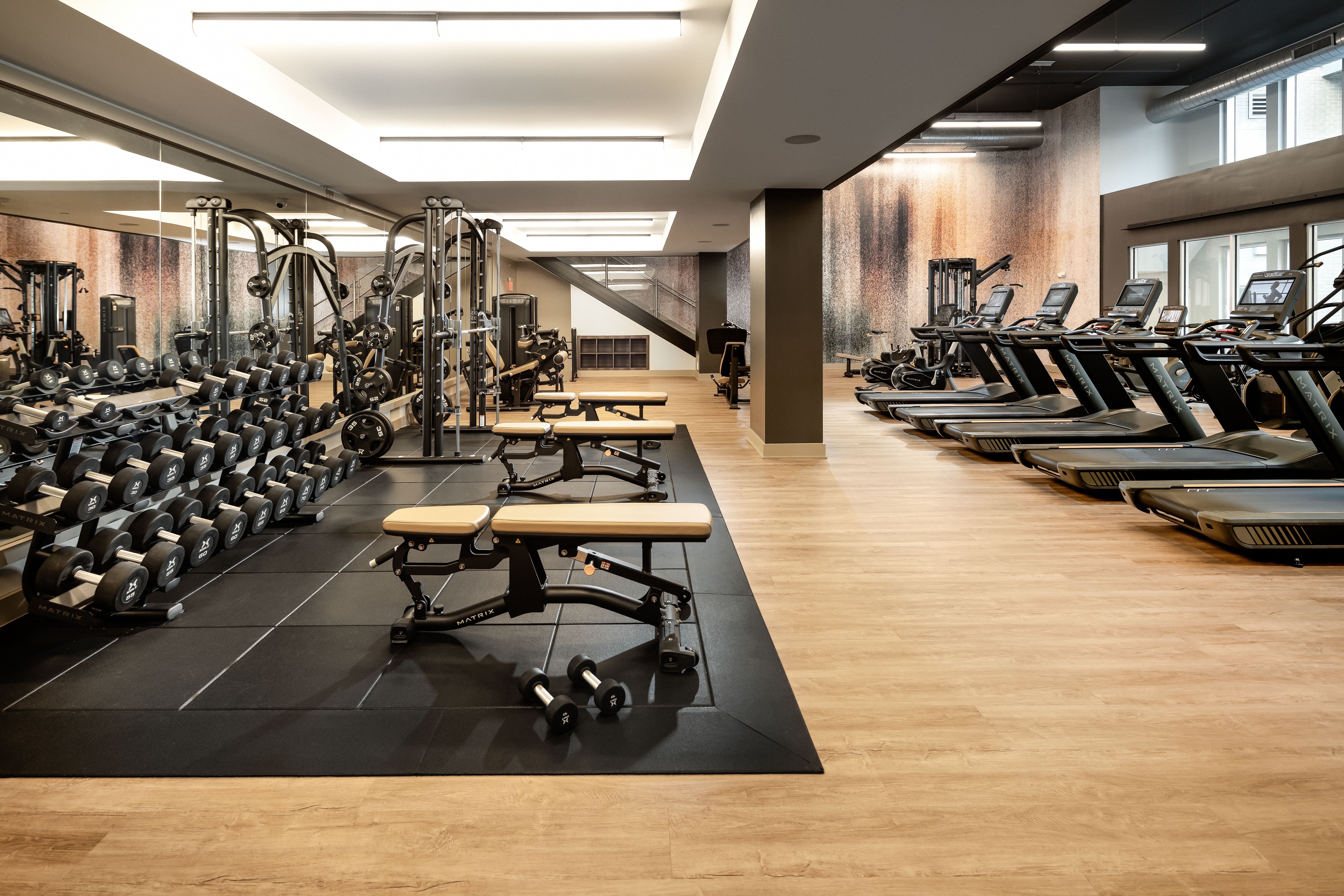 Gym at Avalon Mosaic (2 of 4)