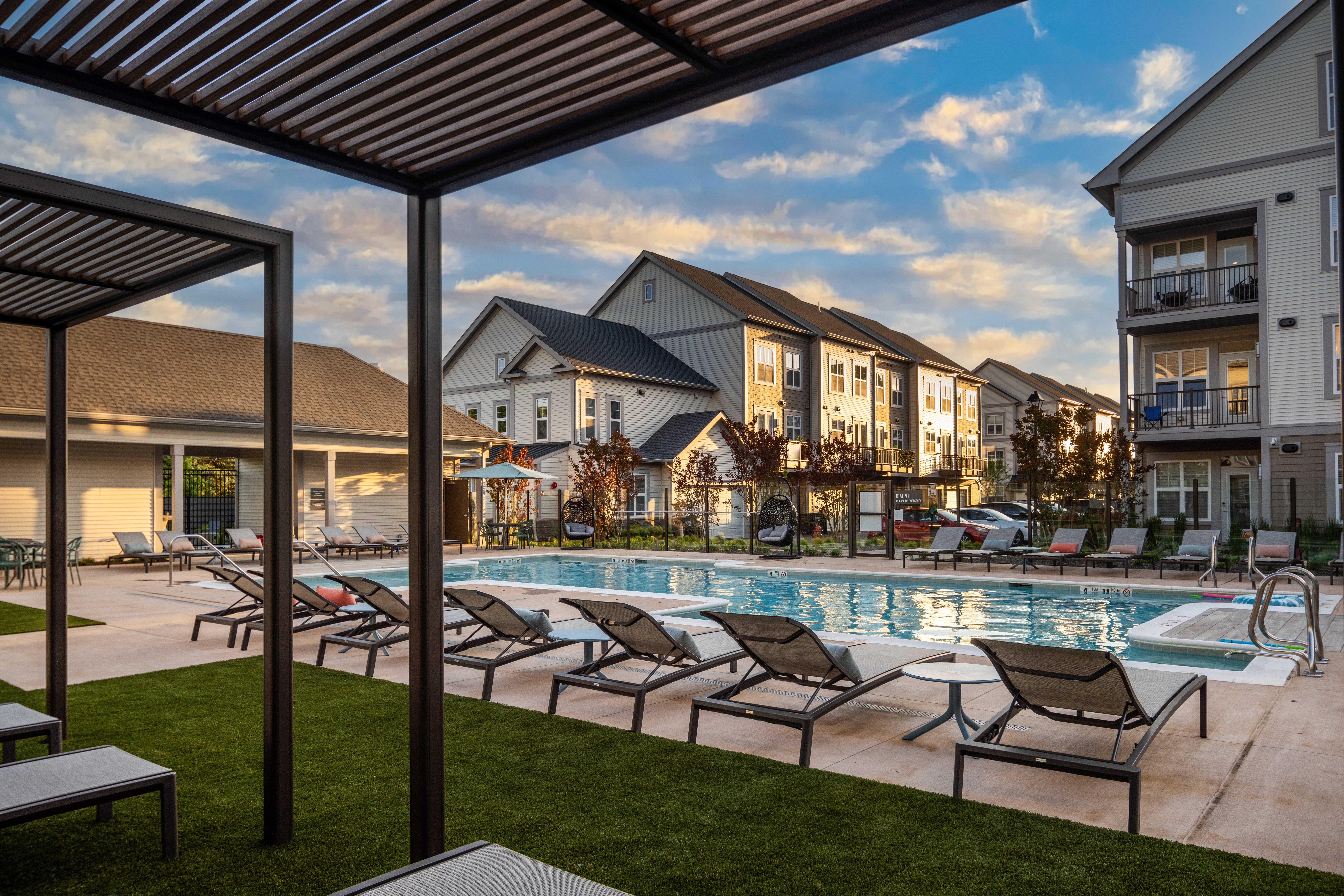 Pool at Avalon (1 of 3)