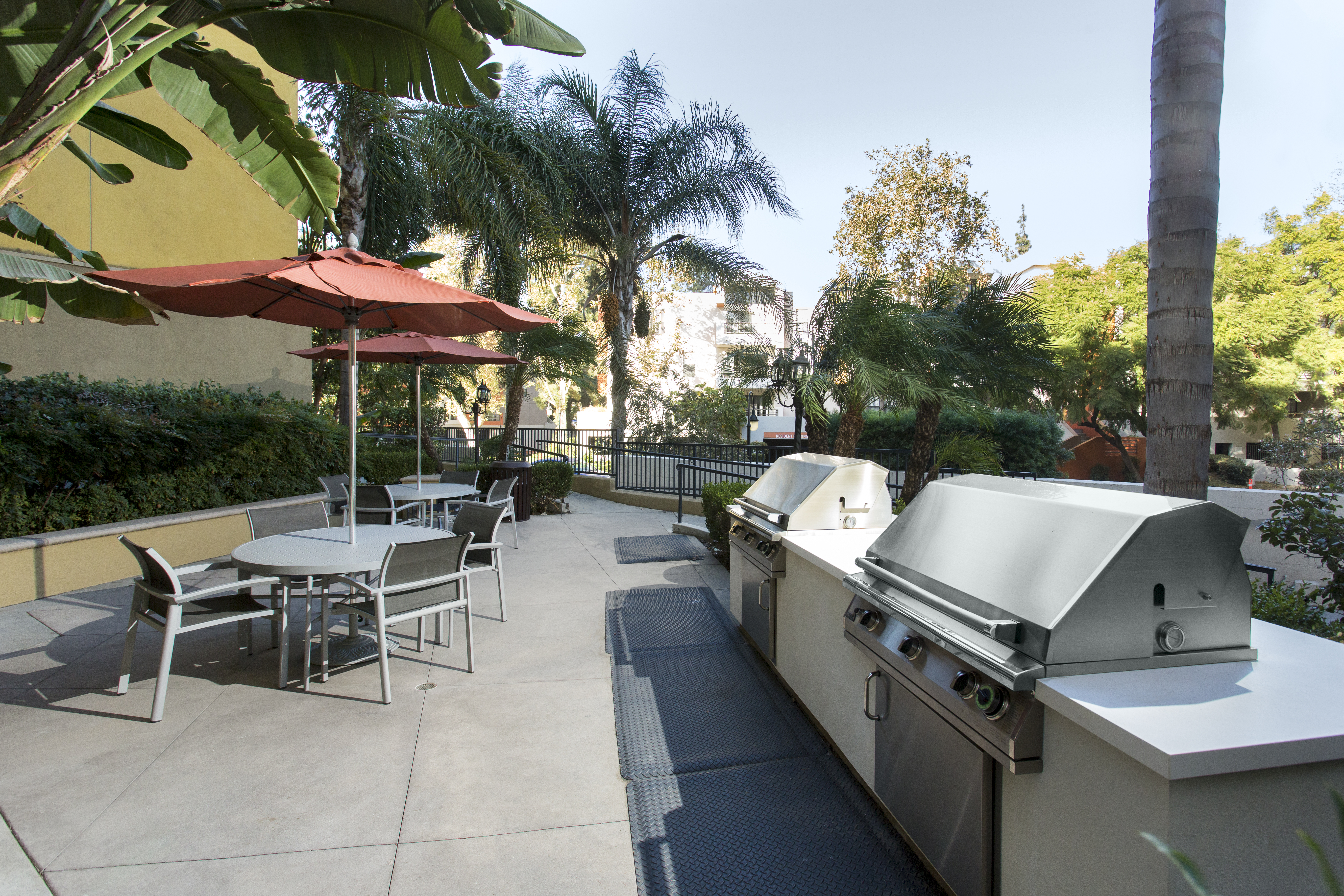 Grill area at Avalon