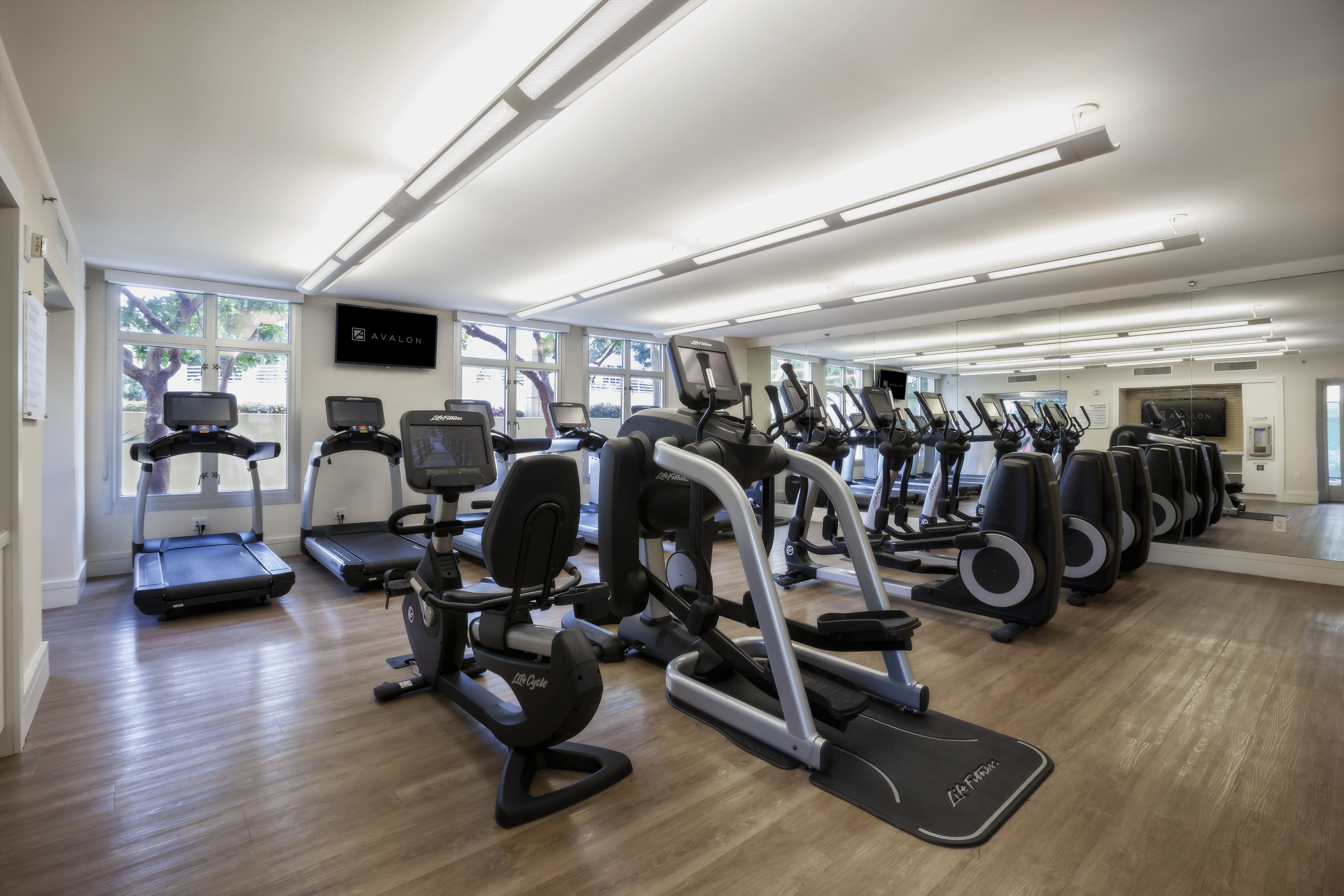 Gym at Avalon Towers On The Peninsula (2 of 3)