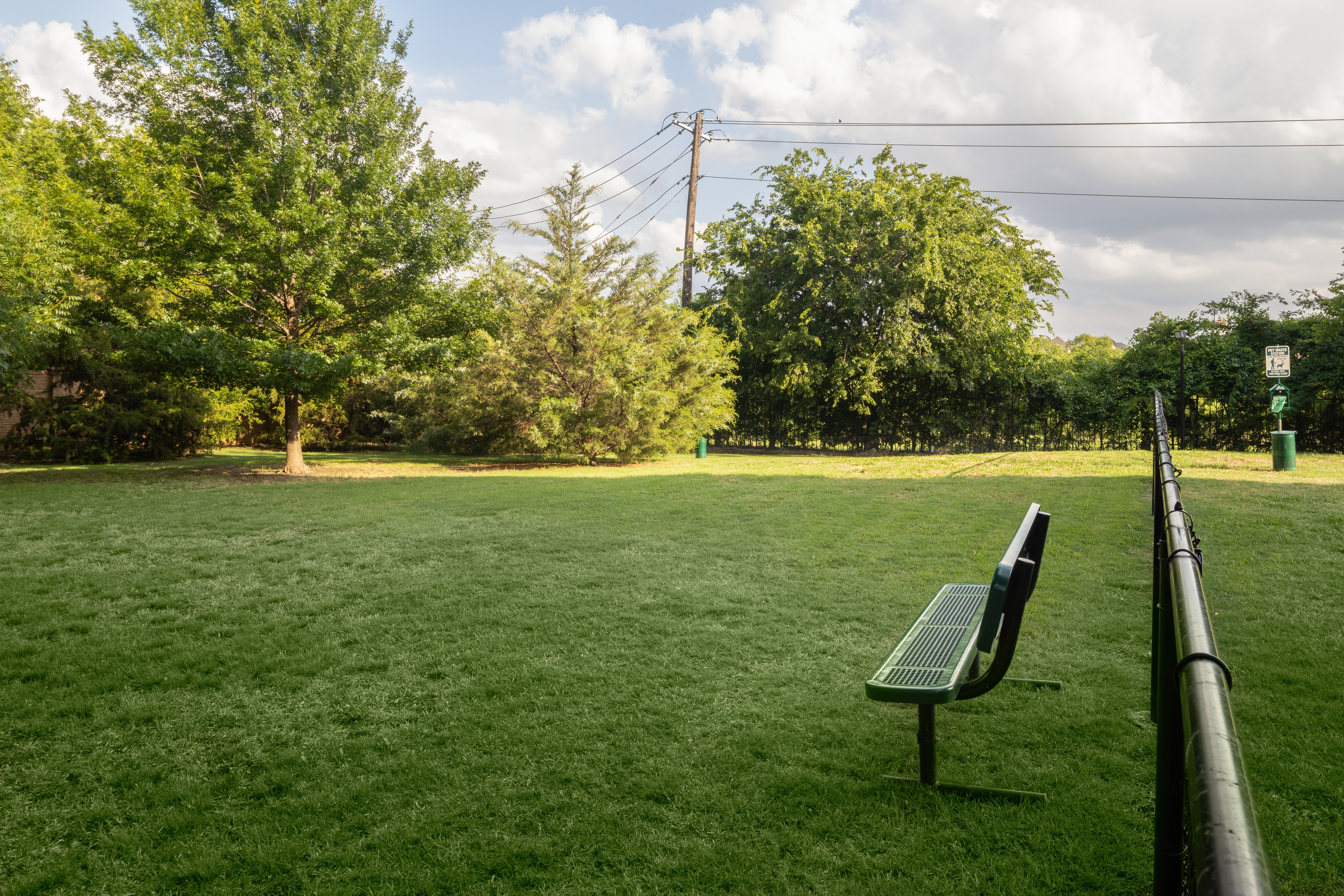 Dog park at Avalon Frisco At Main