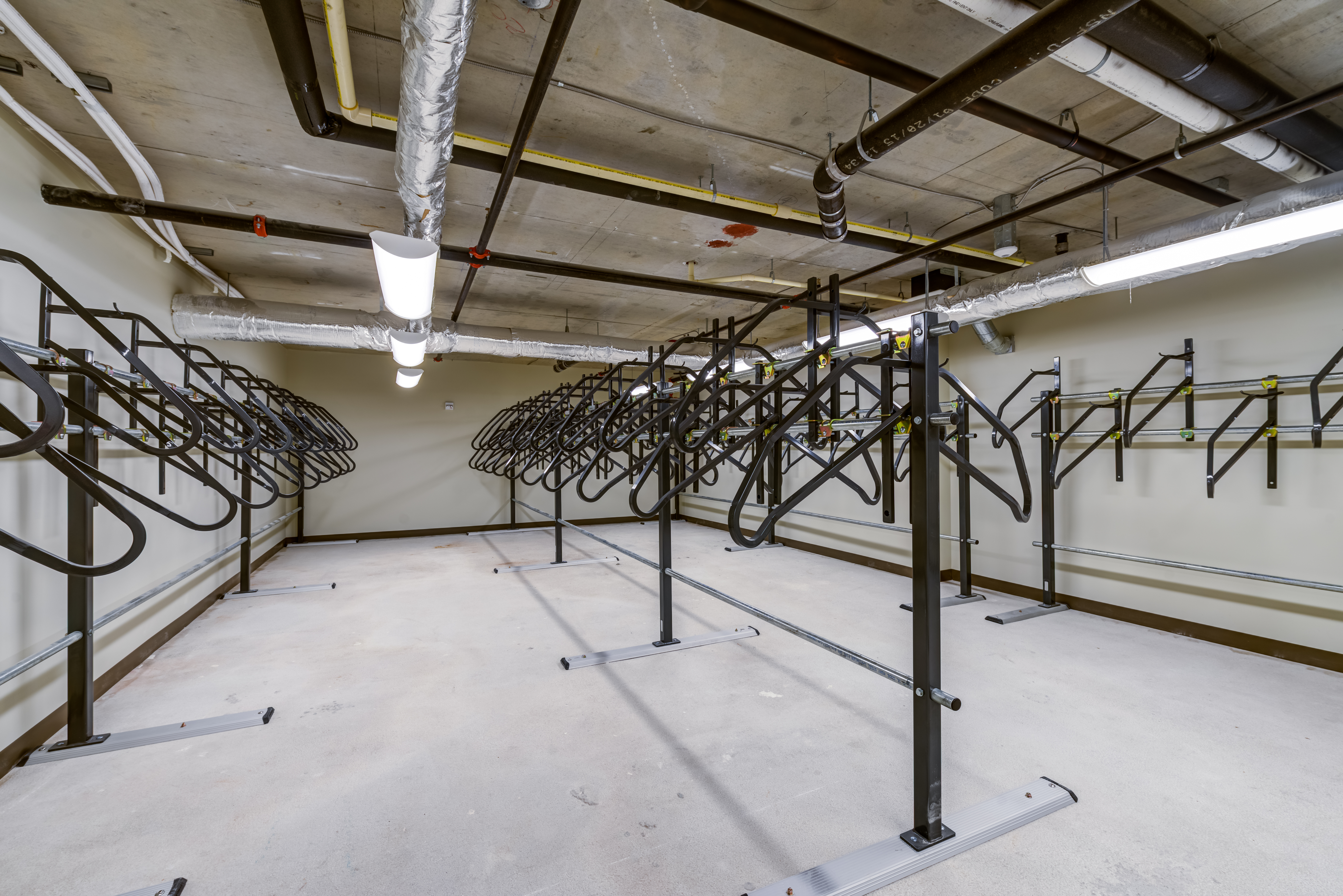Bike room at Avalon Esterra Park