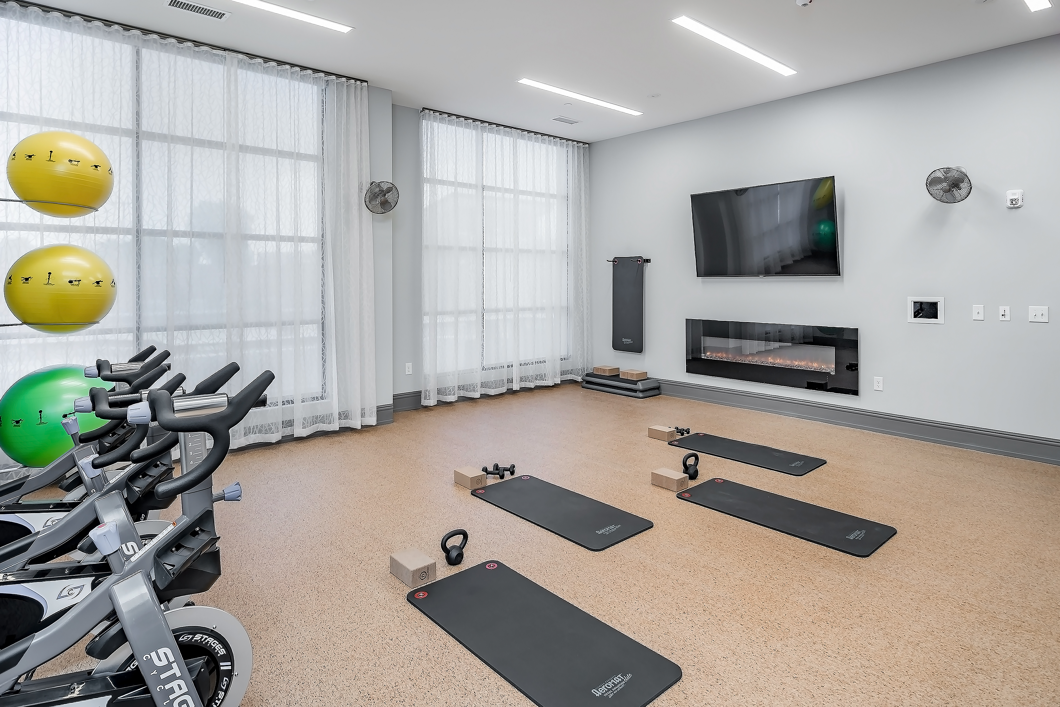 Gym at Avalon South End (3 of 3)