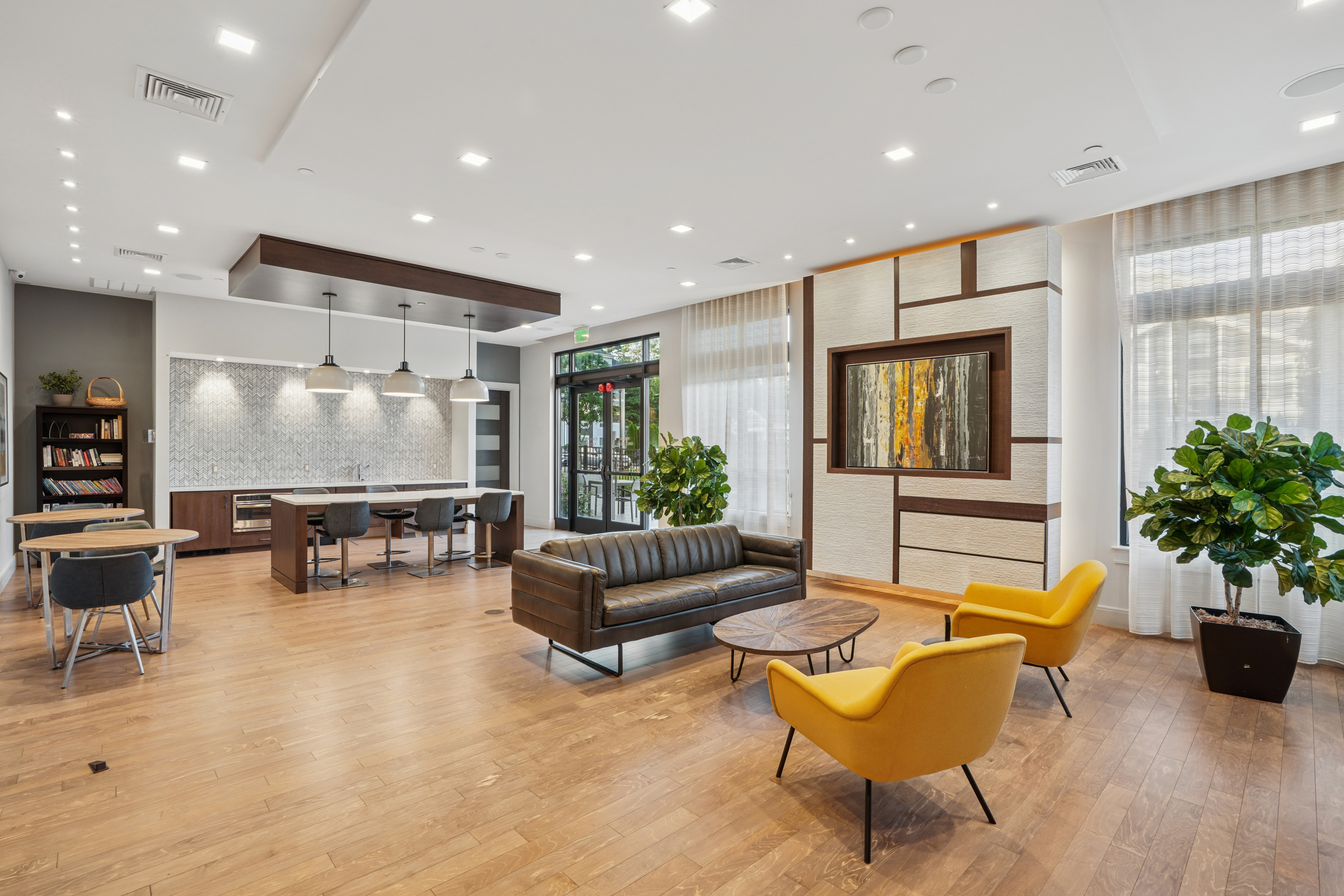 Lobby at Avalon Easton (1 of 2)