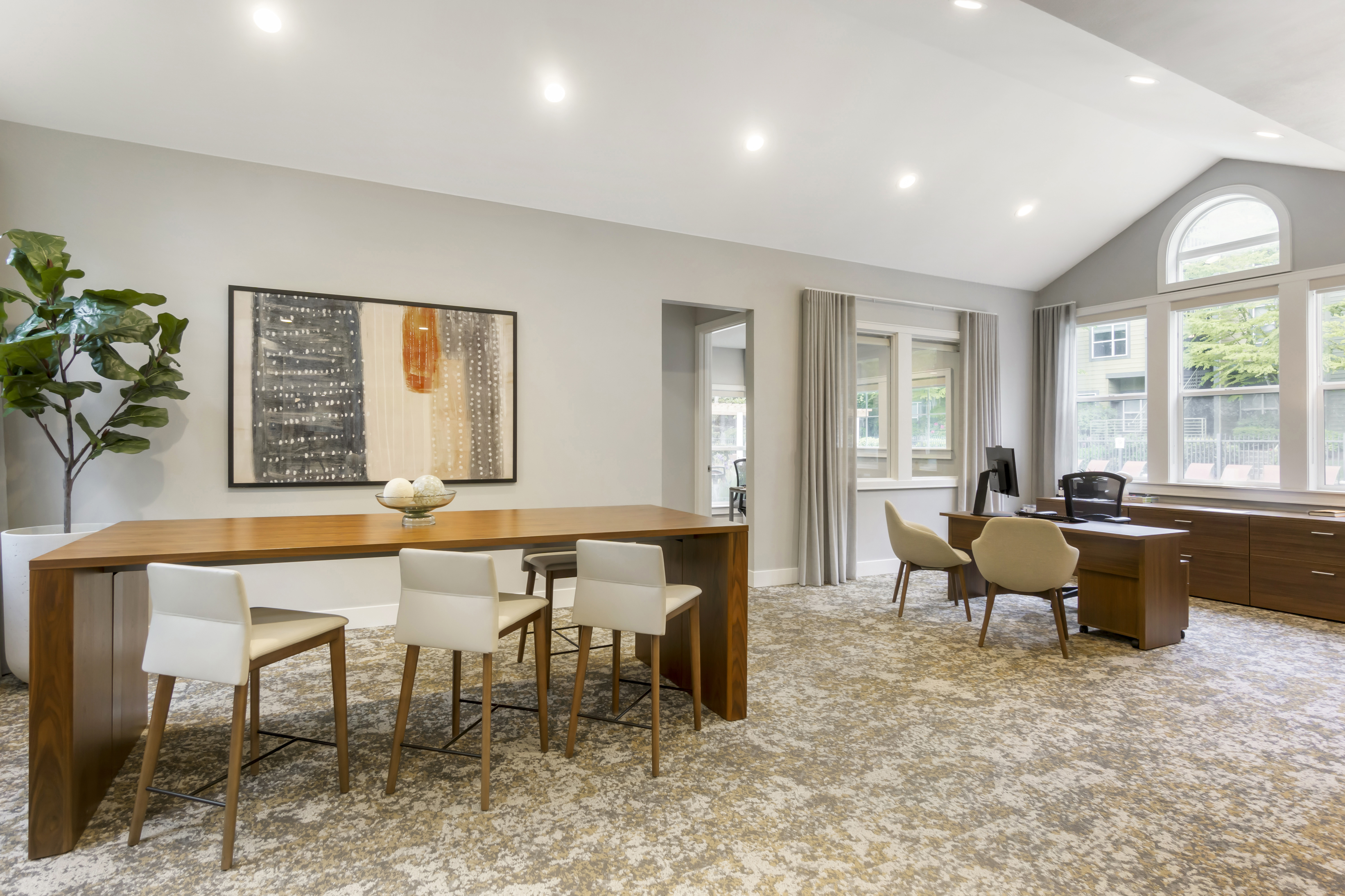Work space at Avalon At Bear Creek