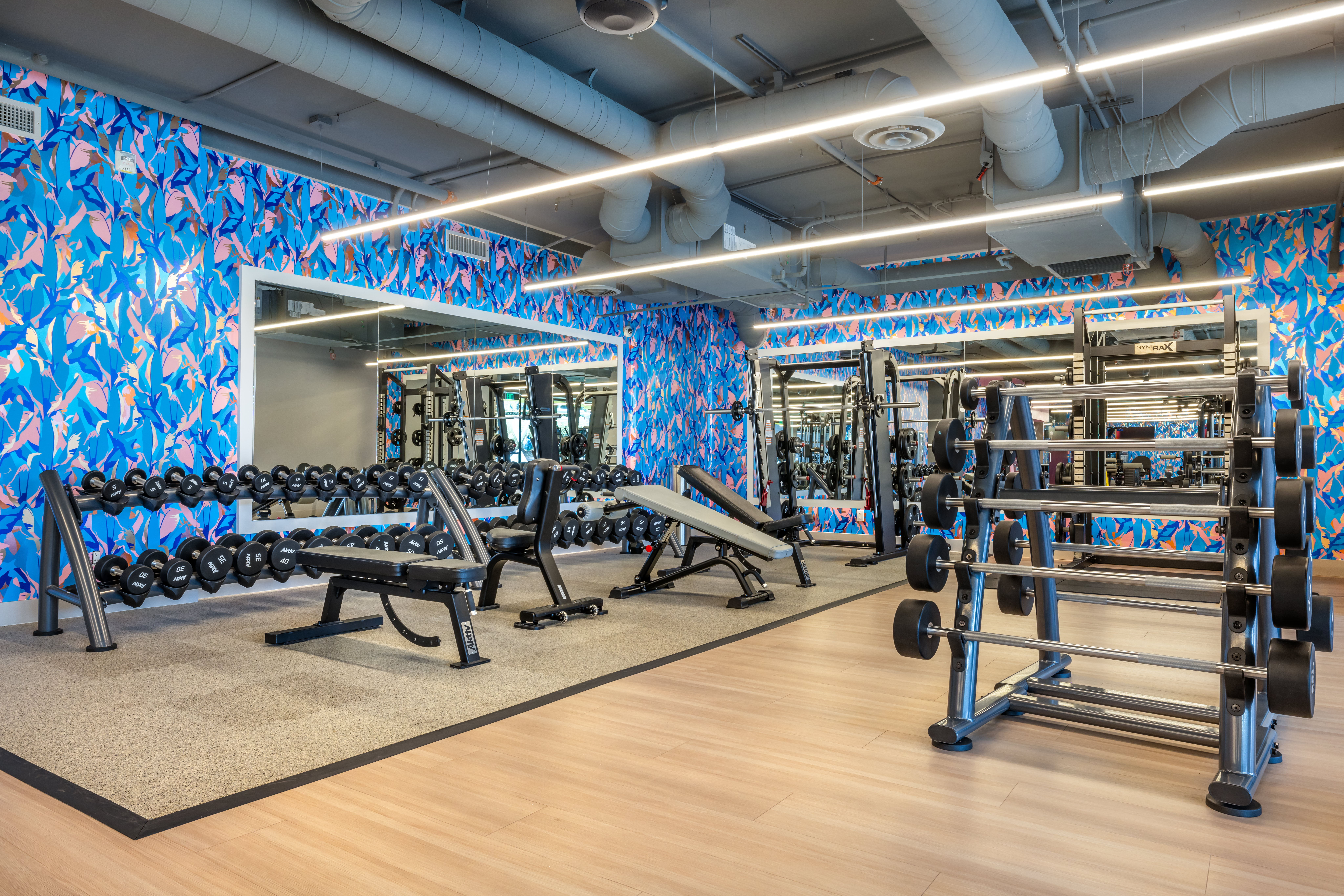 Gym at Ava Pacific Beach (3 of 5)