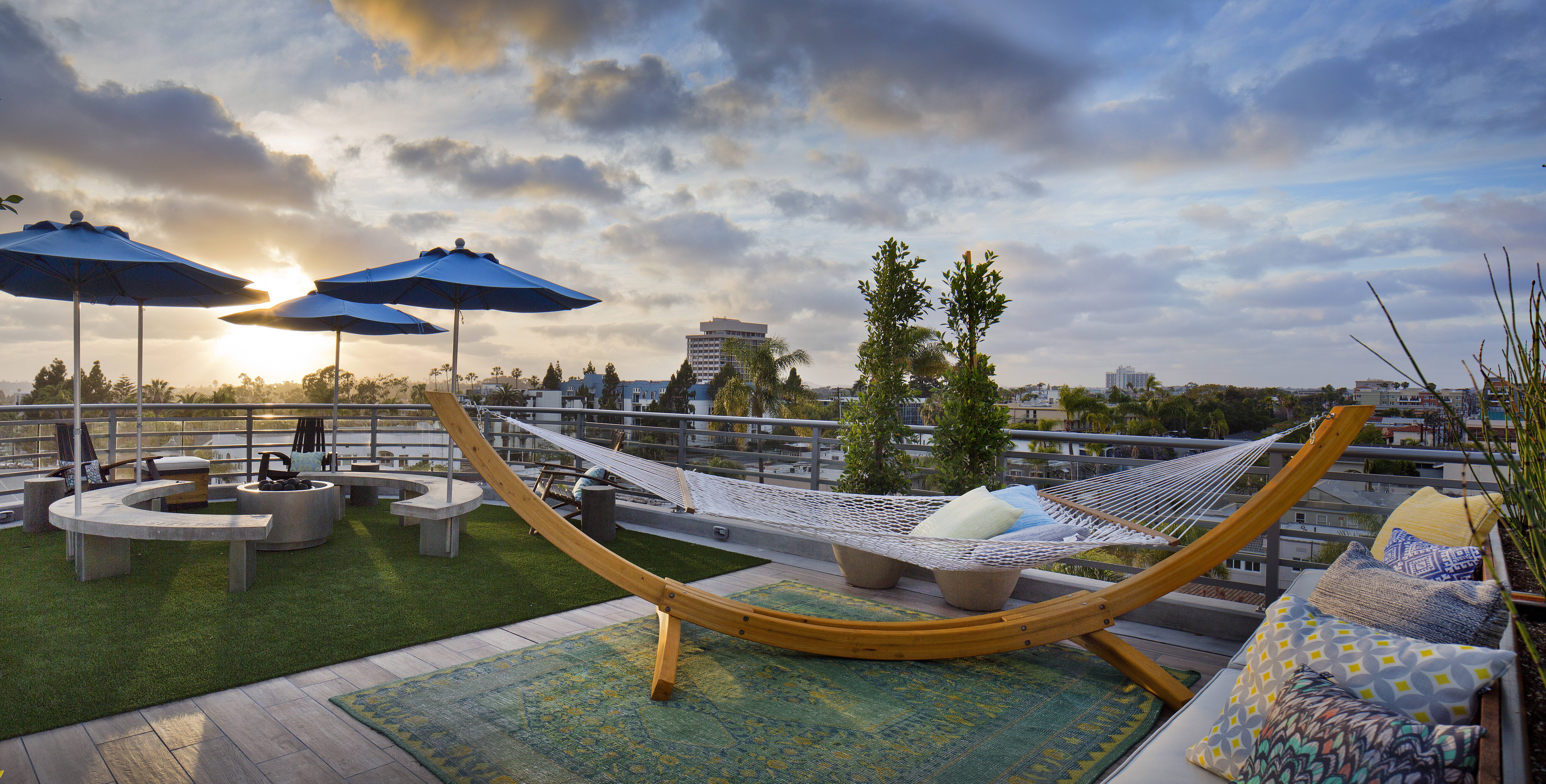 Roof deck at Ava Balboa Park (2 of 2)