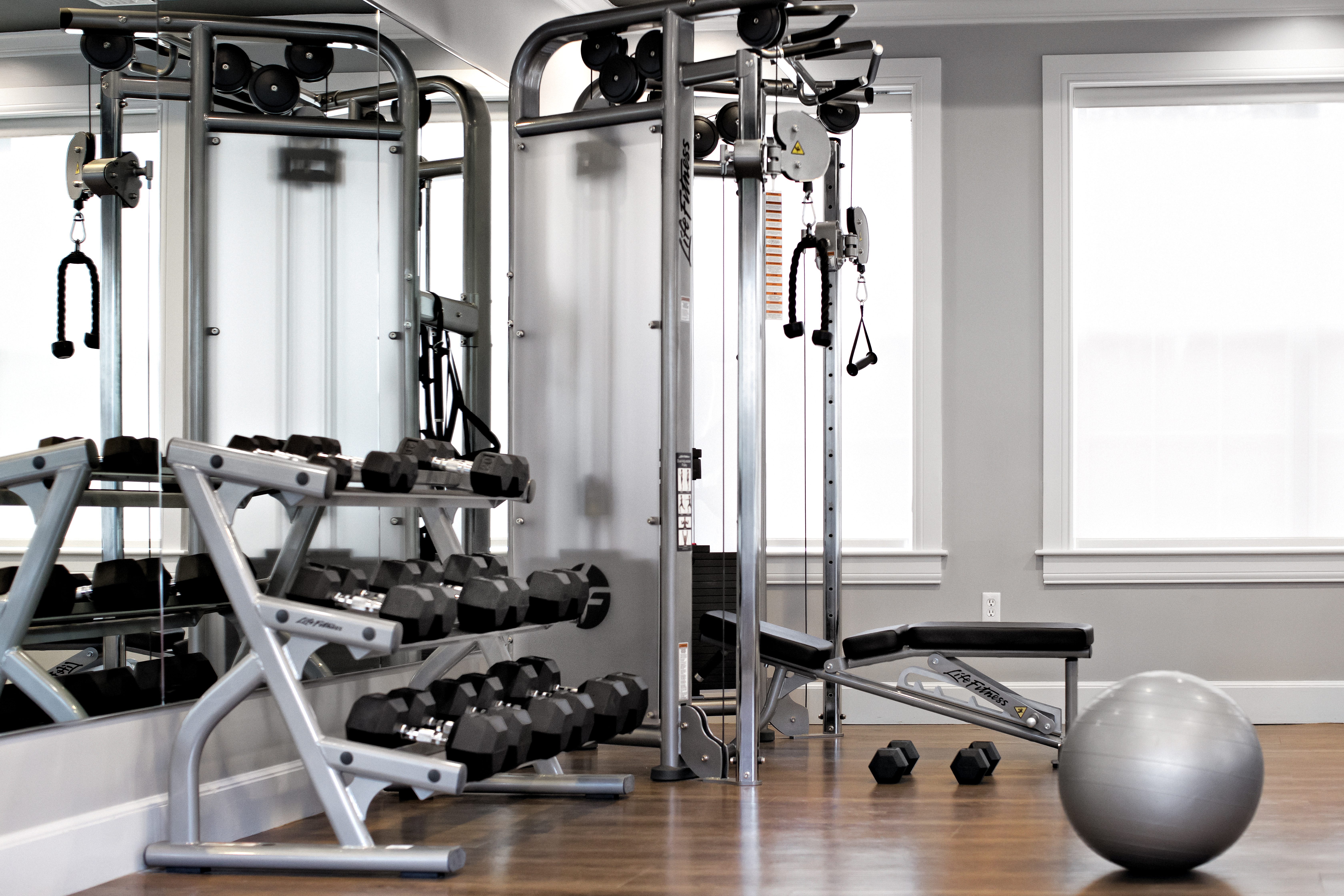 Gym at Avalon At Bedford Center (3 of 3)