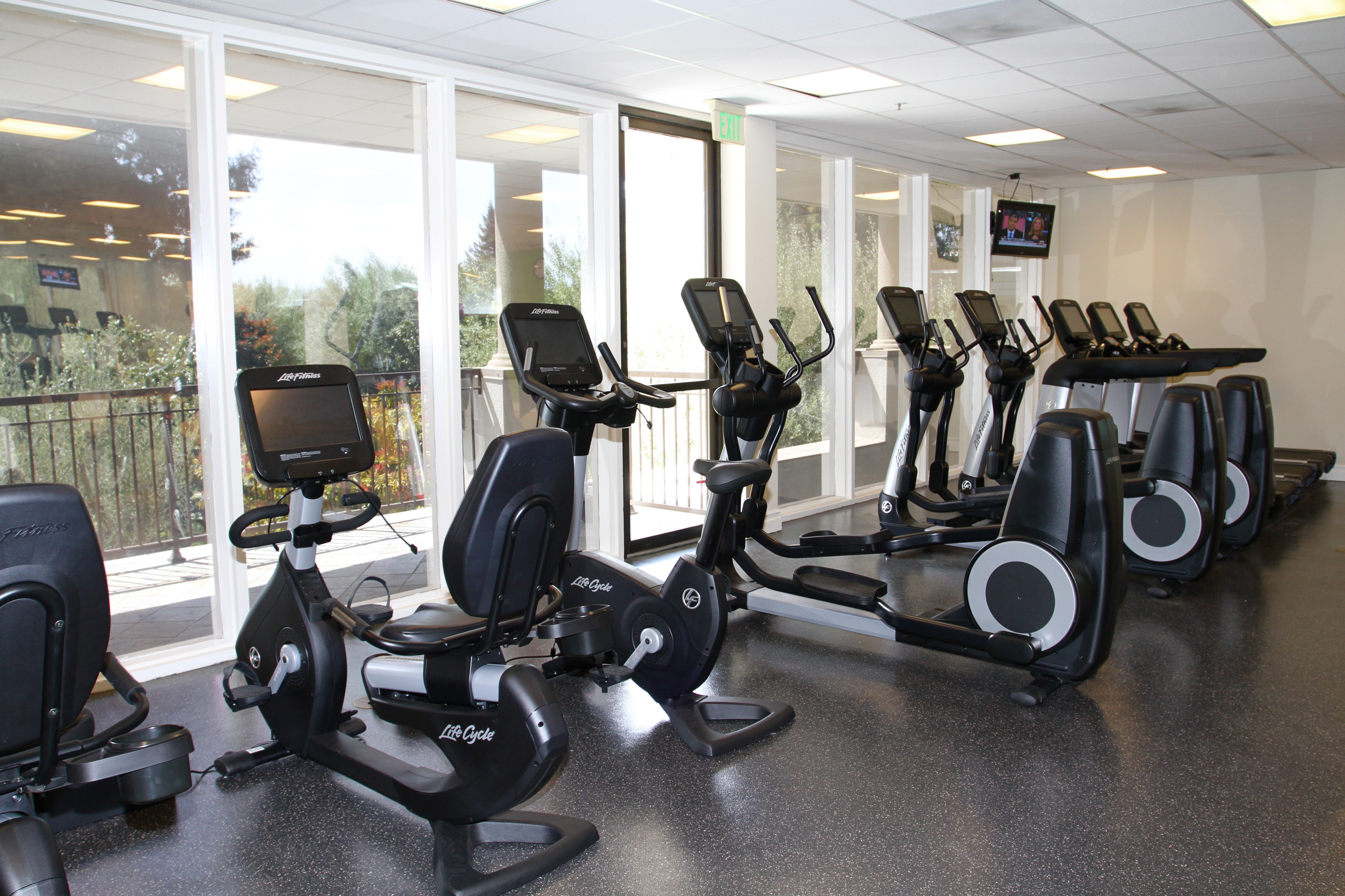 Gym at Eaves Mountain View At Middlefield (1 of 3)