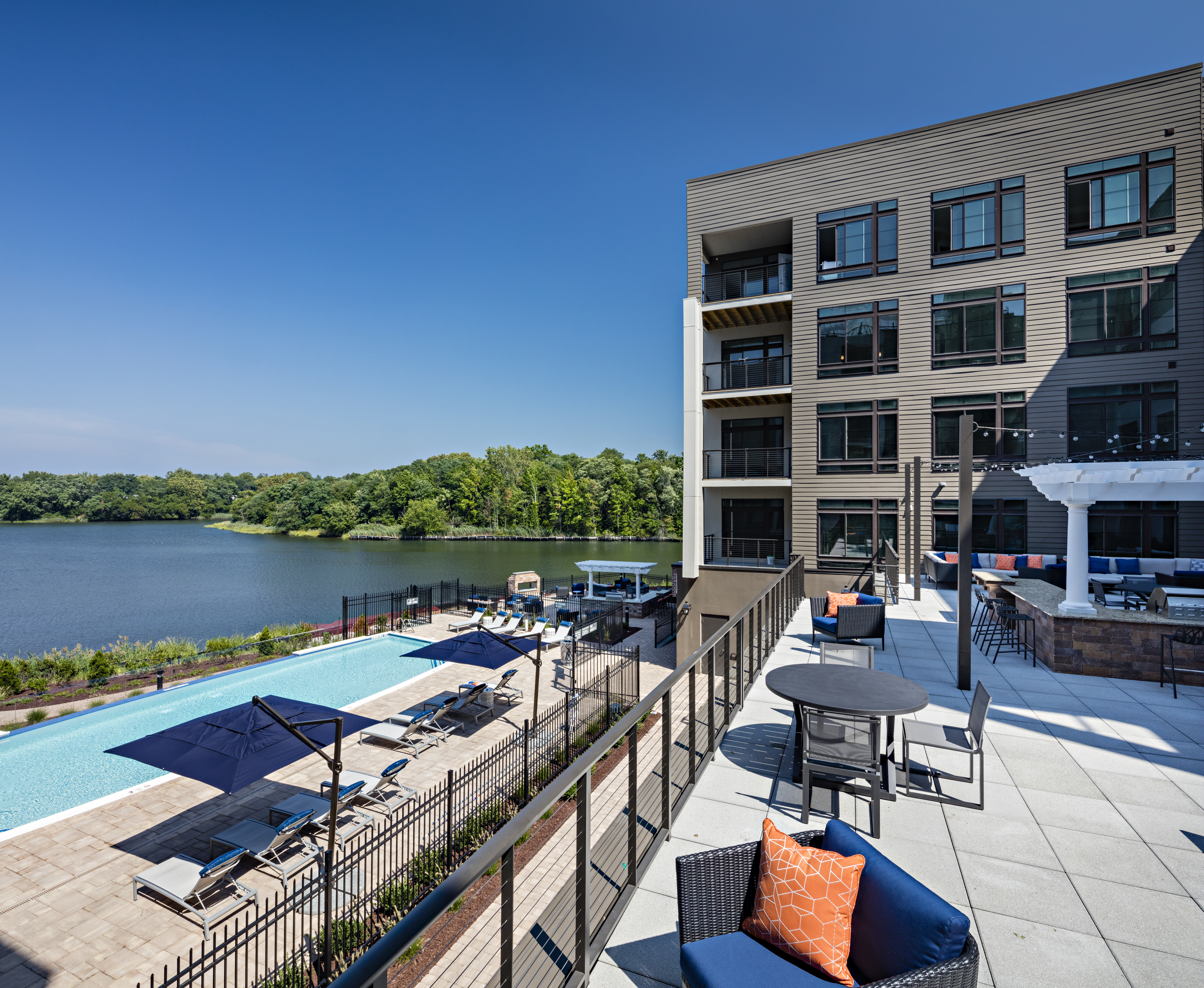 Roof deck at Avalon