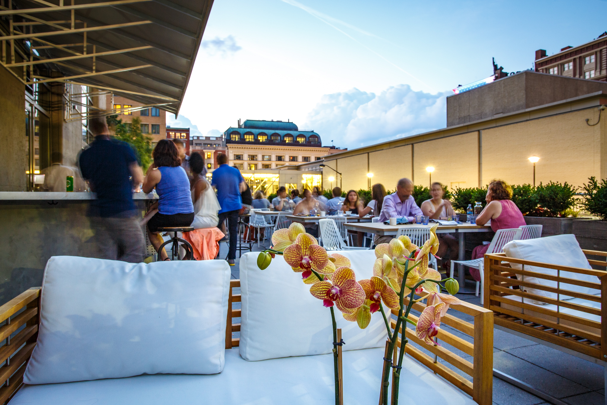 Grill area at Avalon Exeter