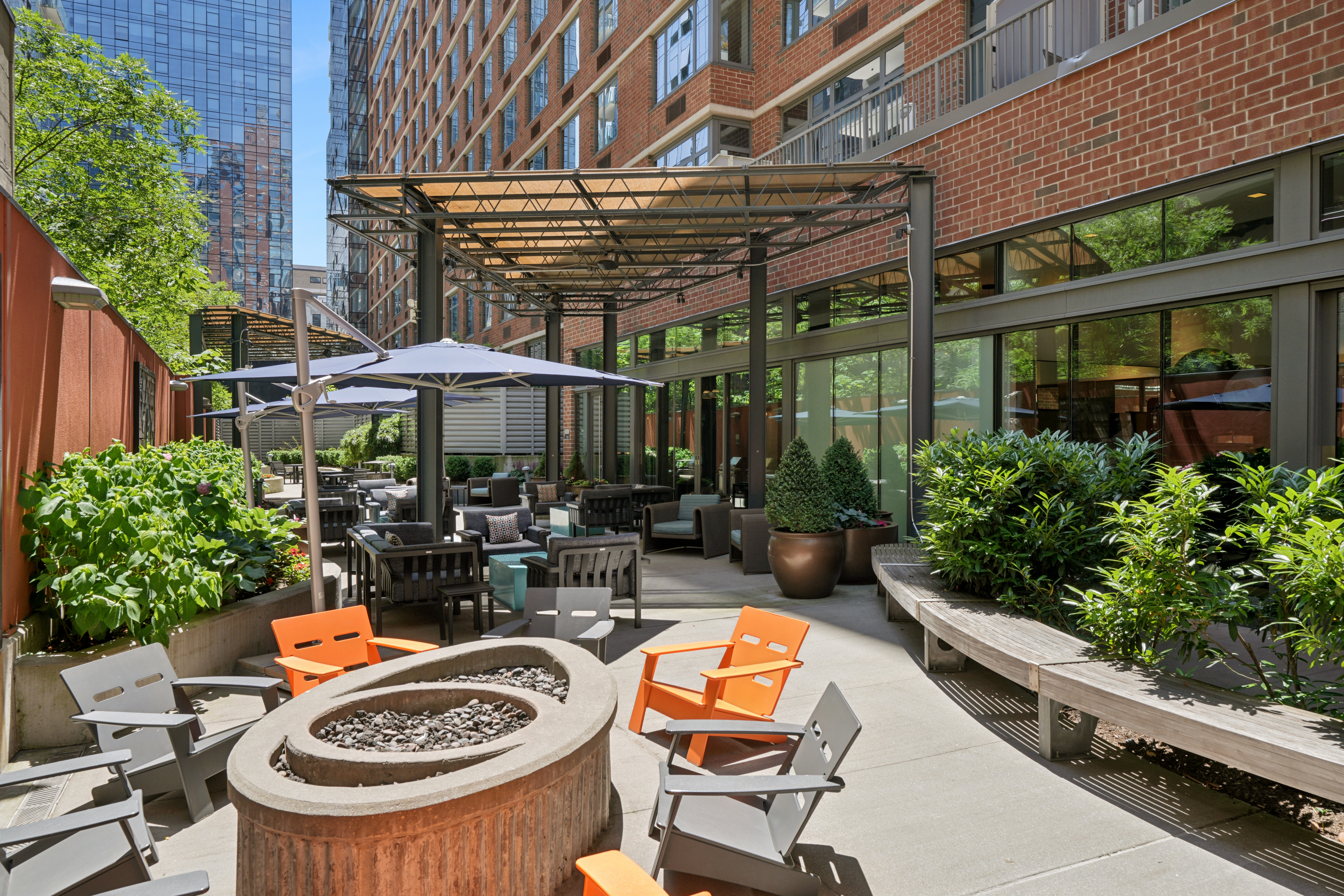 Grill area at Ava High Line (1 of 2)
