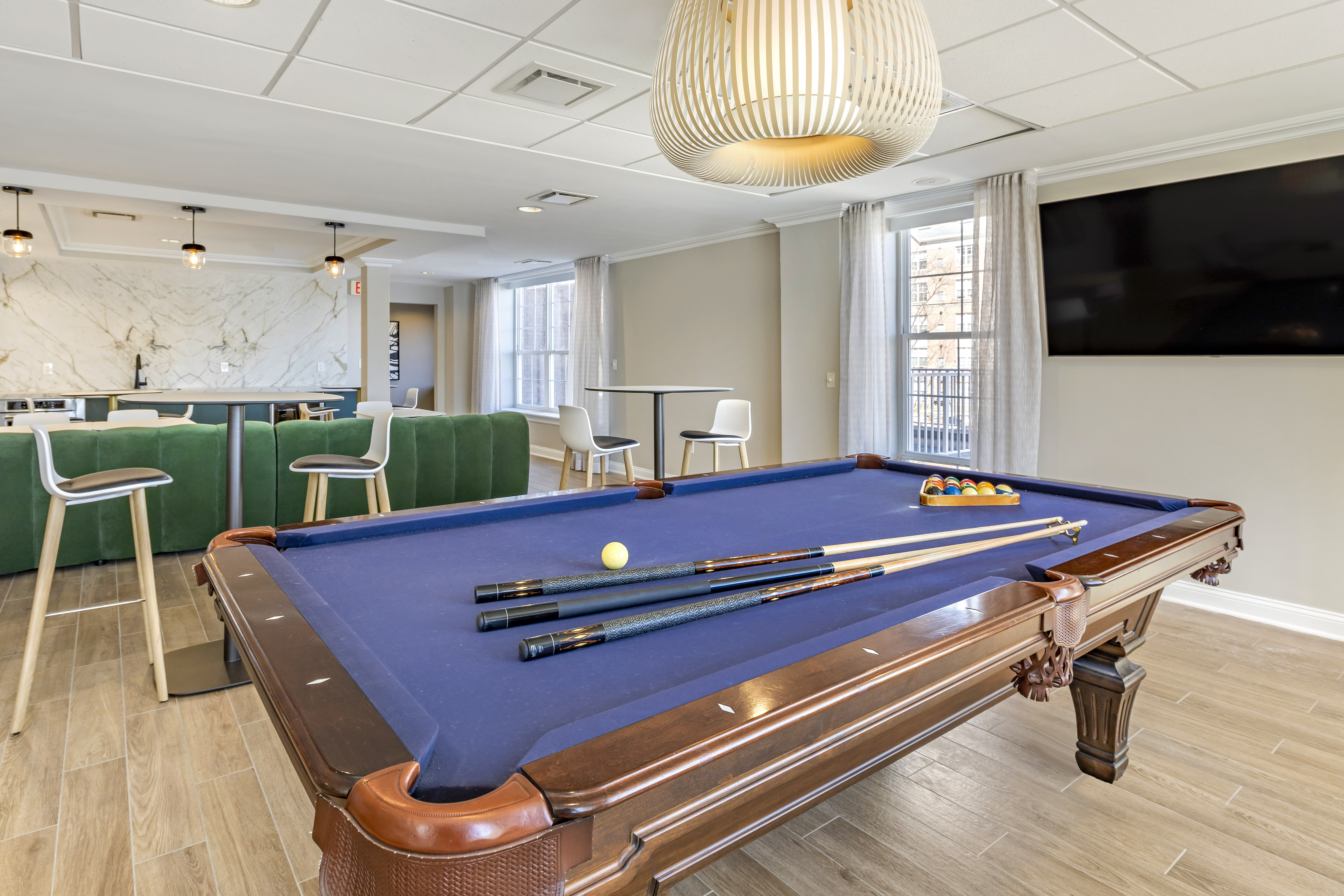 Game room at Avalon Cove