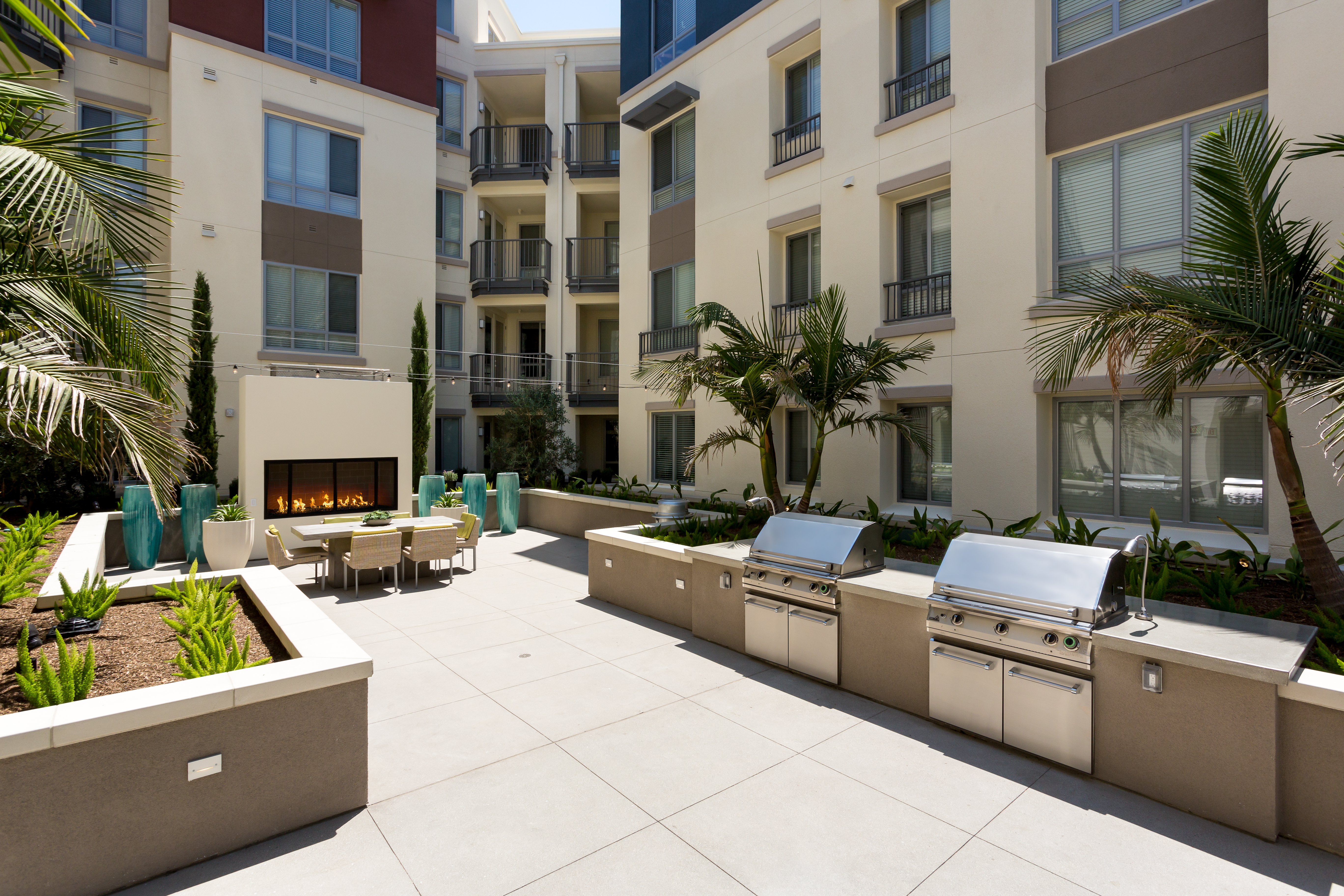 Grill area at Avalon