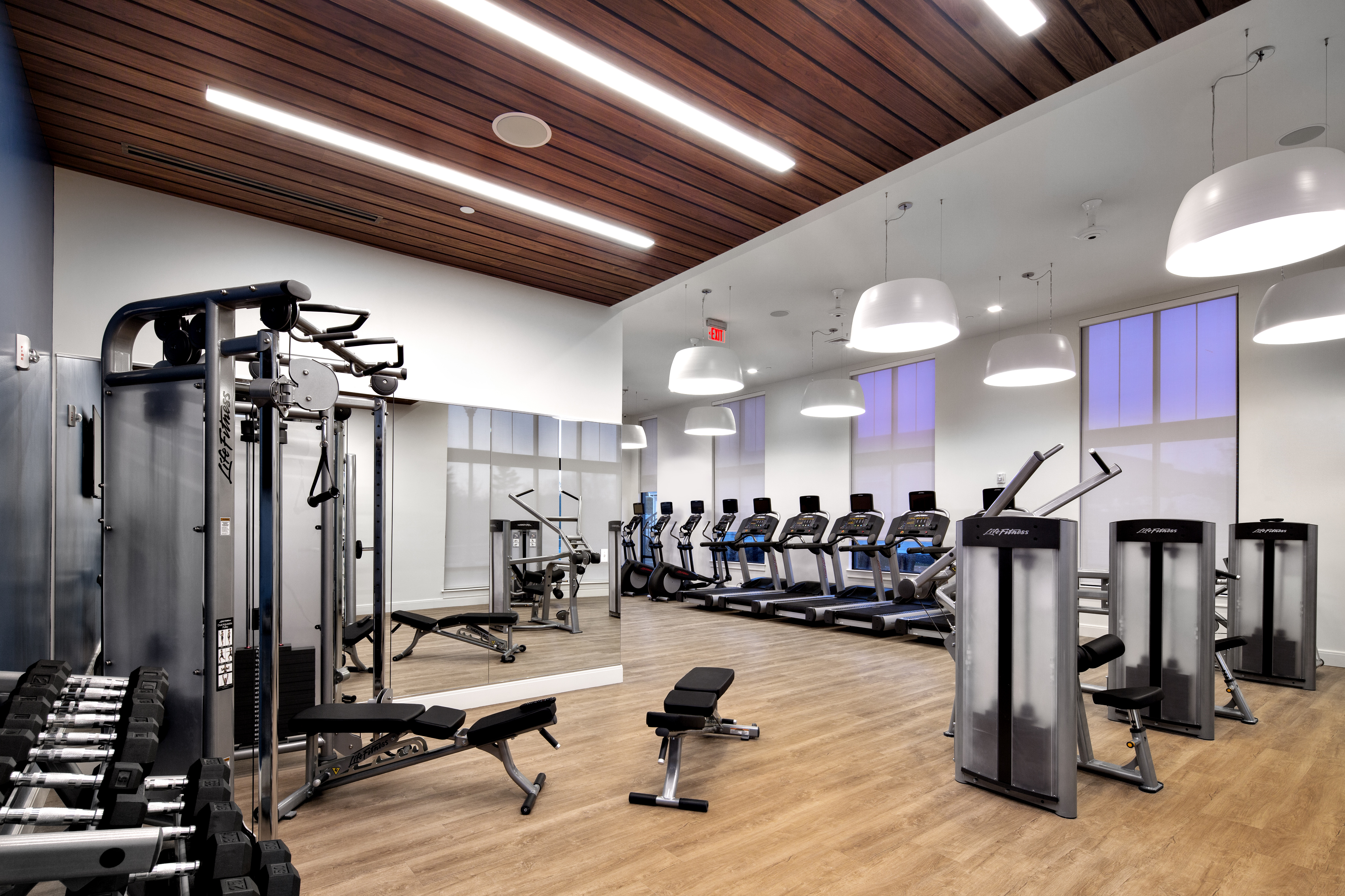 Gym at Avalon Easton (4 of 5)