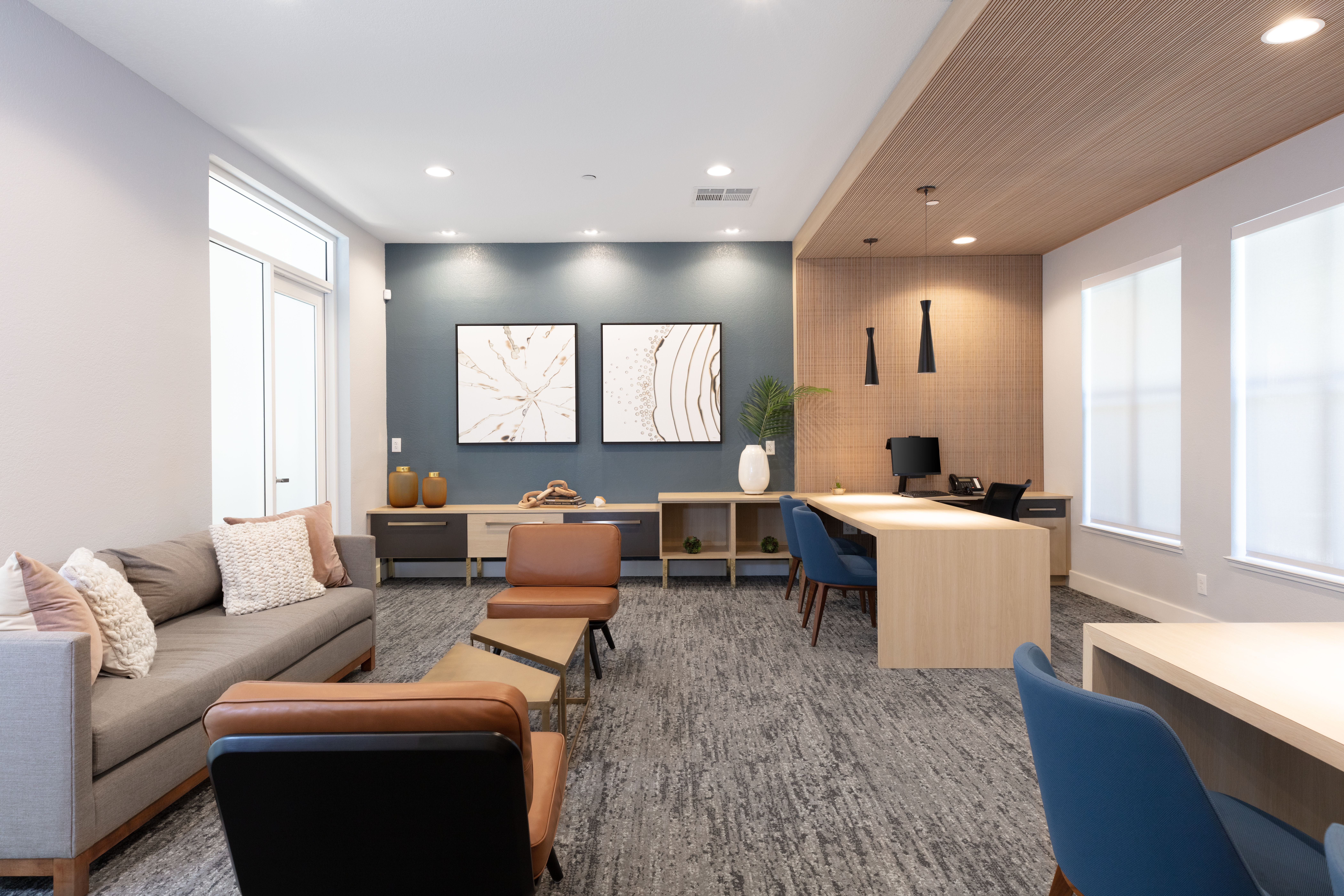 Business center at Avalon