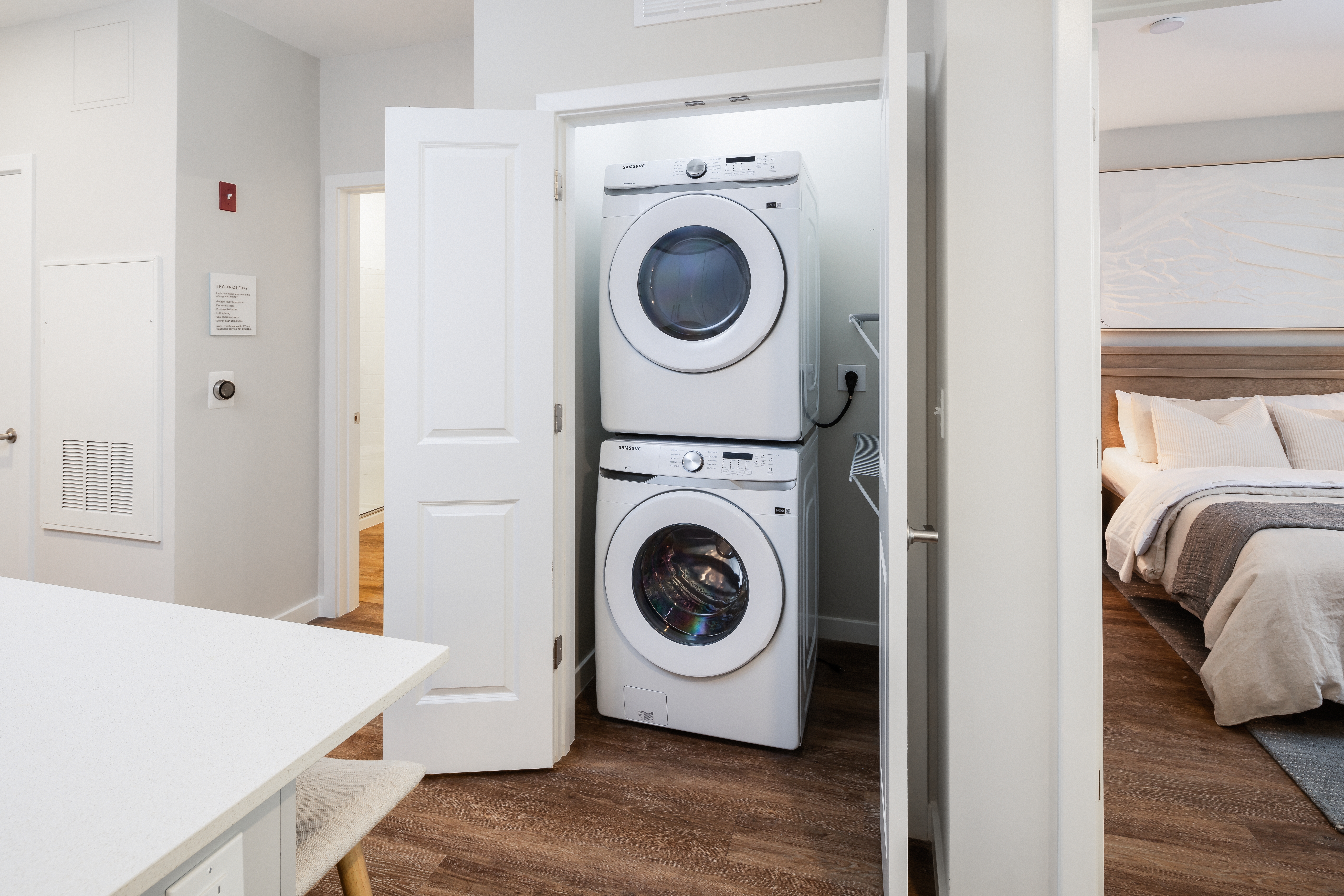 Laundry room at Kanso