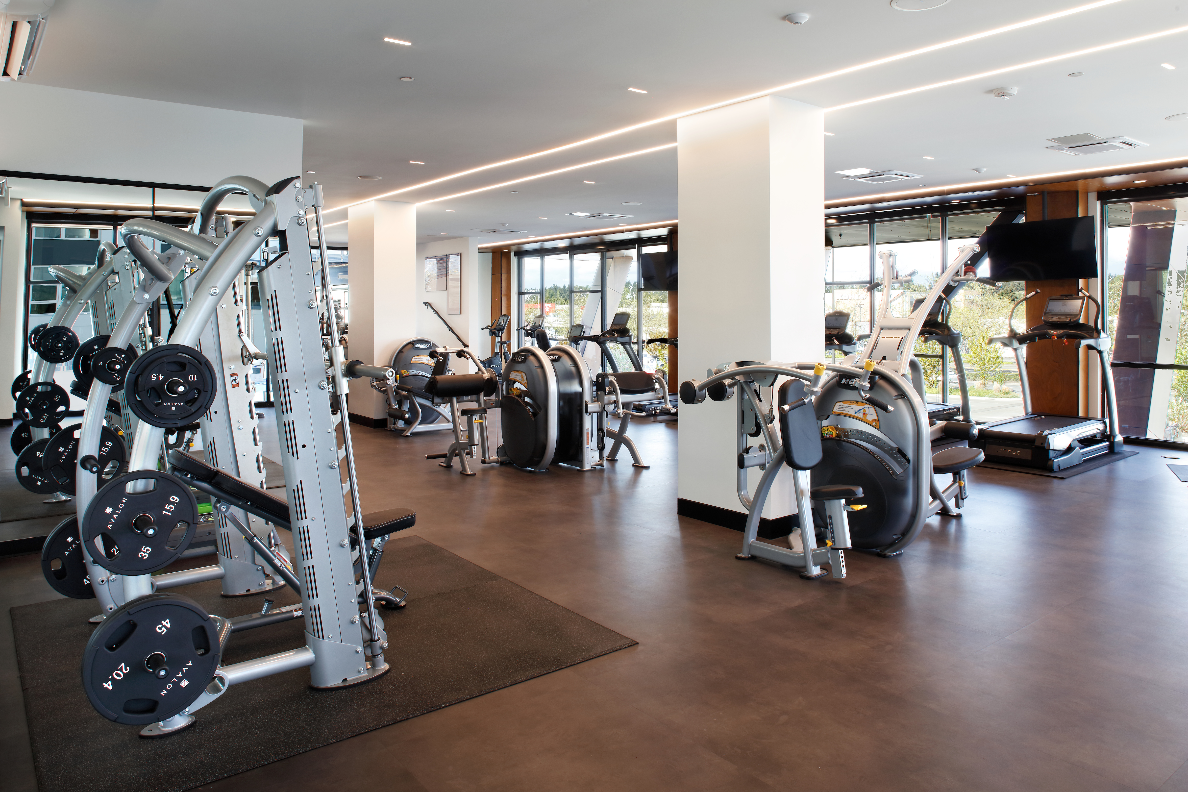 Gym at Avalon Alderwood Place (1 of 4)
