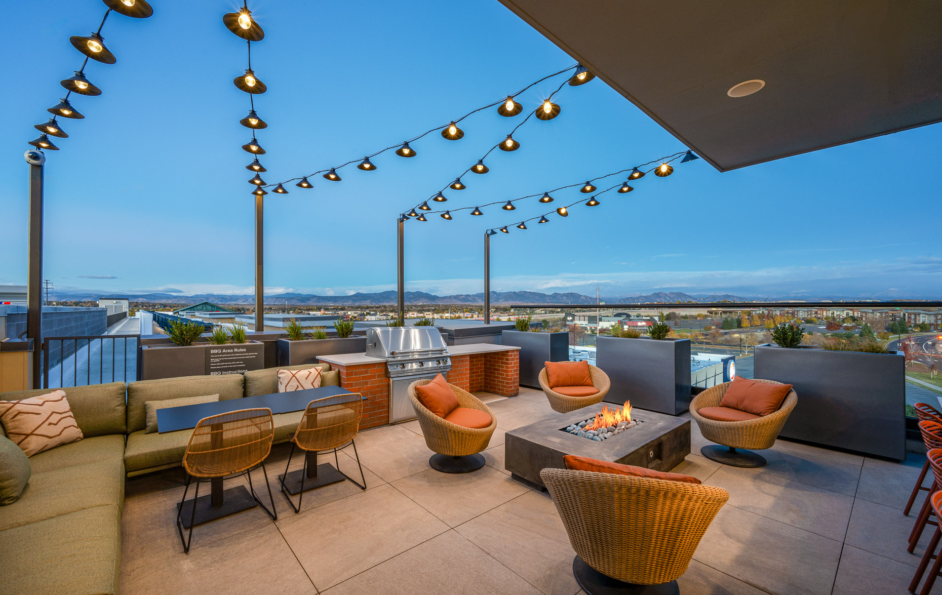 Roof deck at Avalon Westminster Promenade (2 of 3)