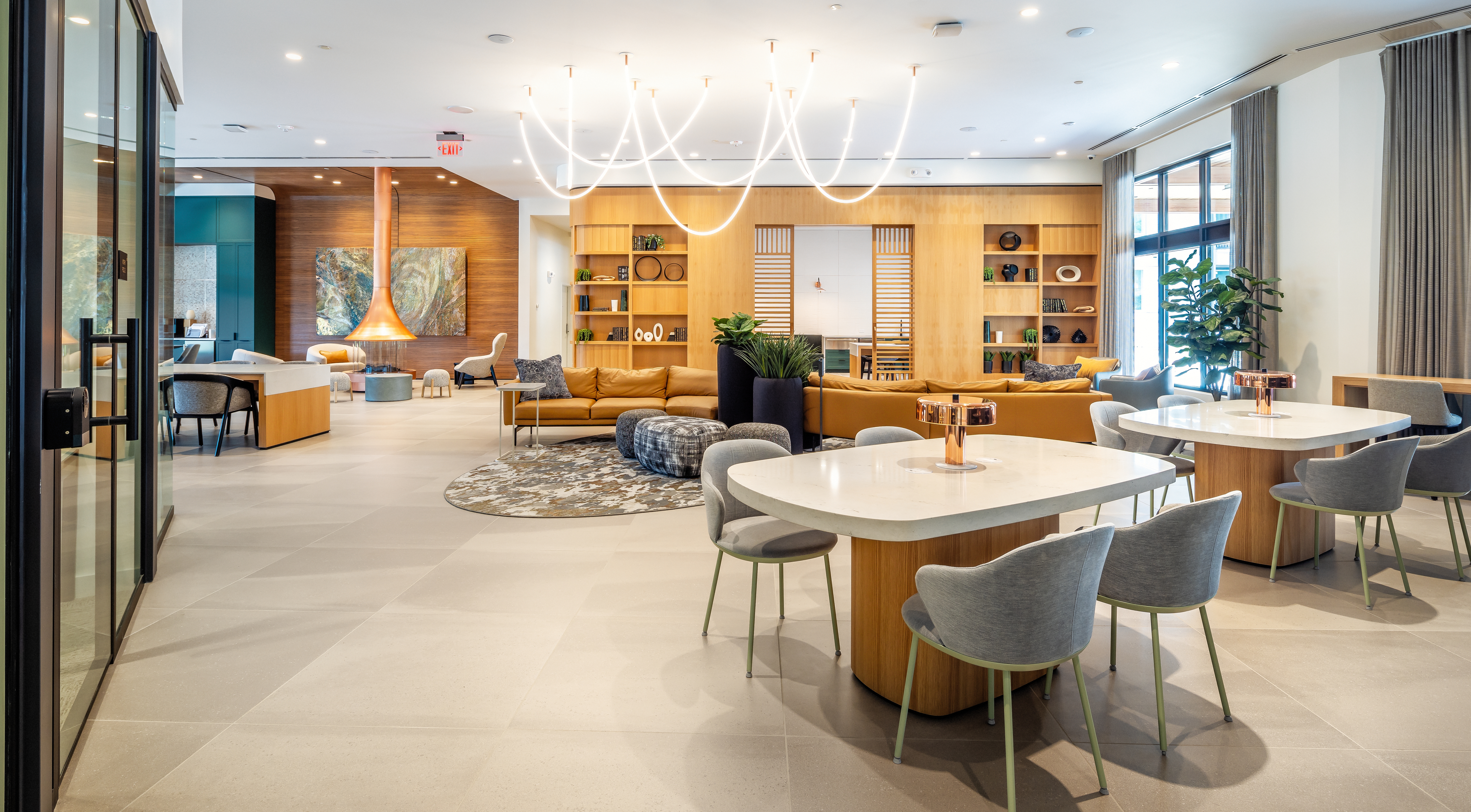 Lobby at Avalon Princeton Circle (2 of 3)
