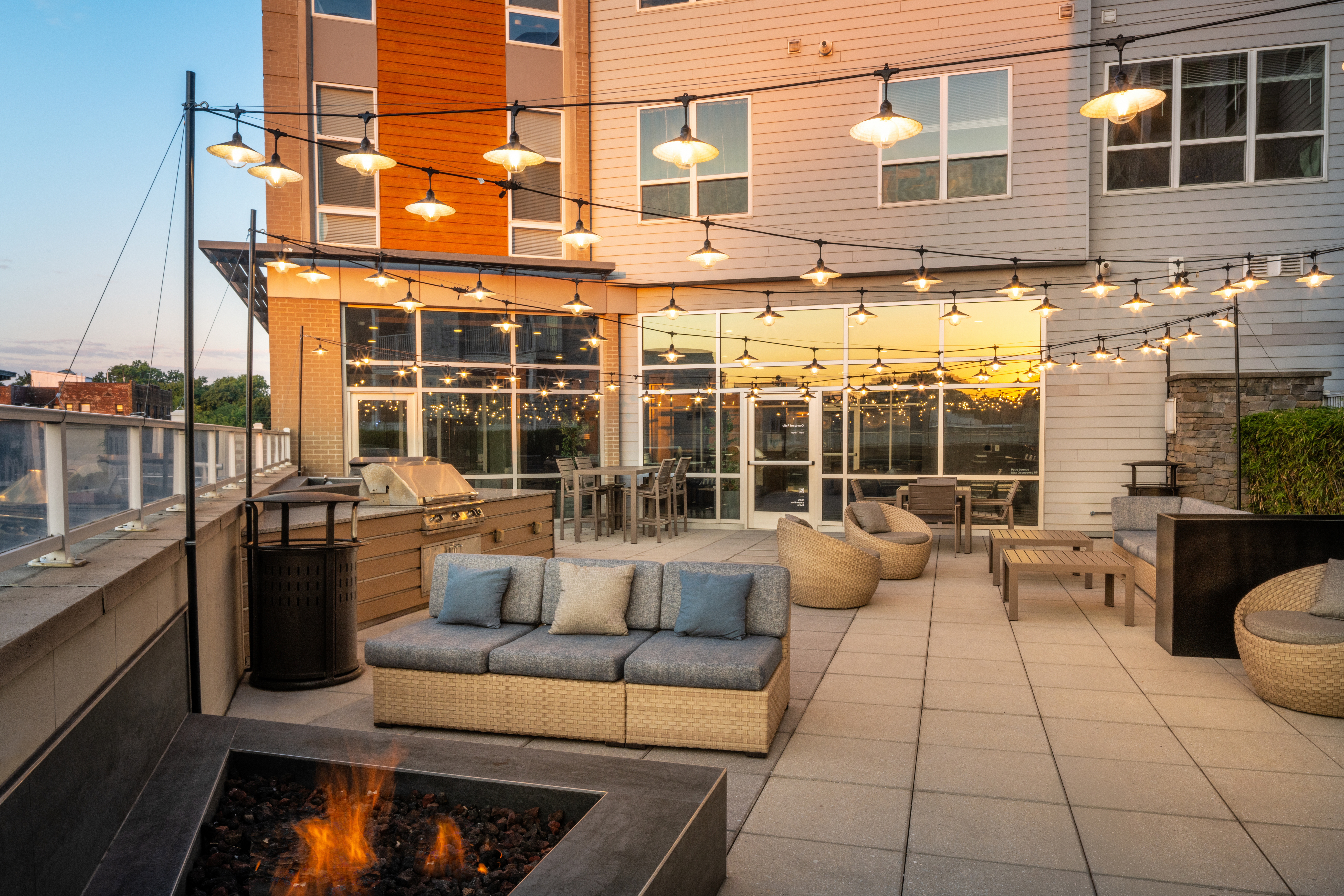 Roof deck at Avalon Bloomfield Station (1 of 3)