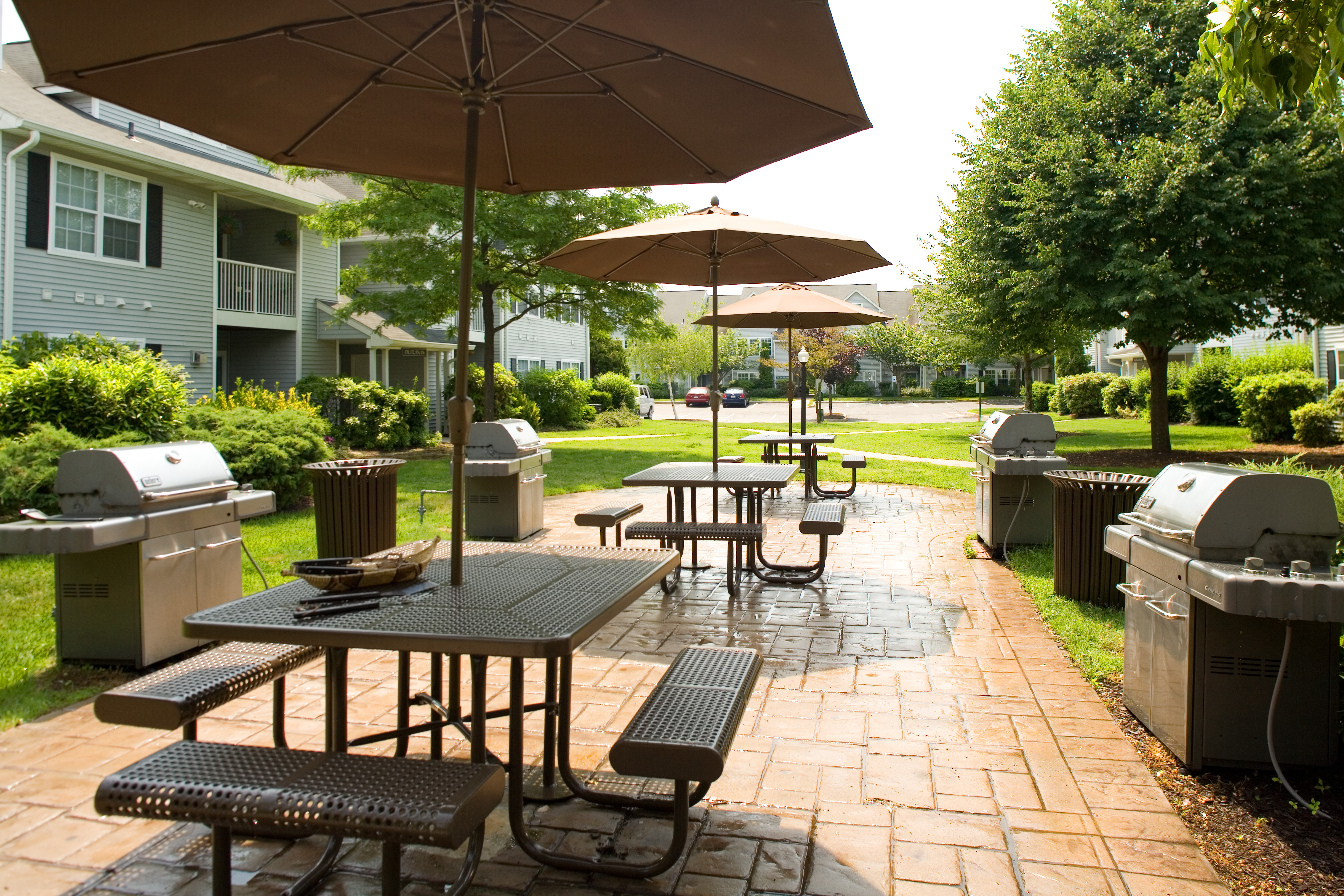 Grill area at Avalon Commons
